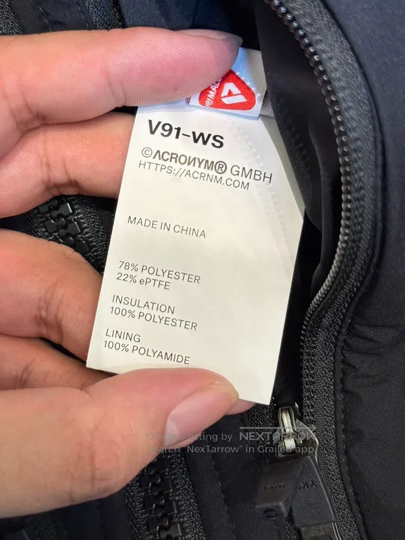 Acronym Acronym vest Size US S / EU 44-46 / 1 - 4 Thumbnail