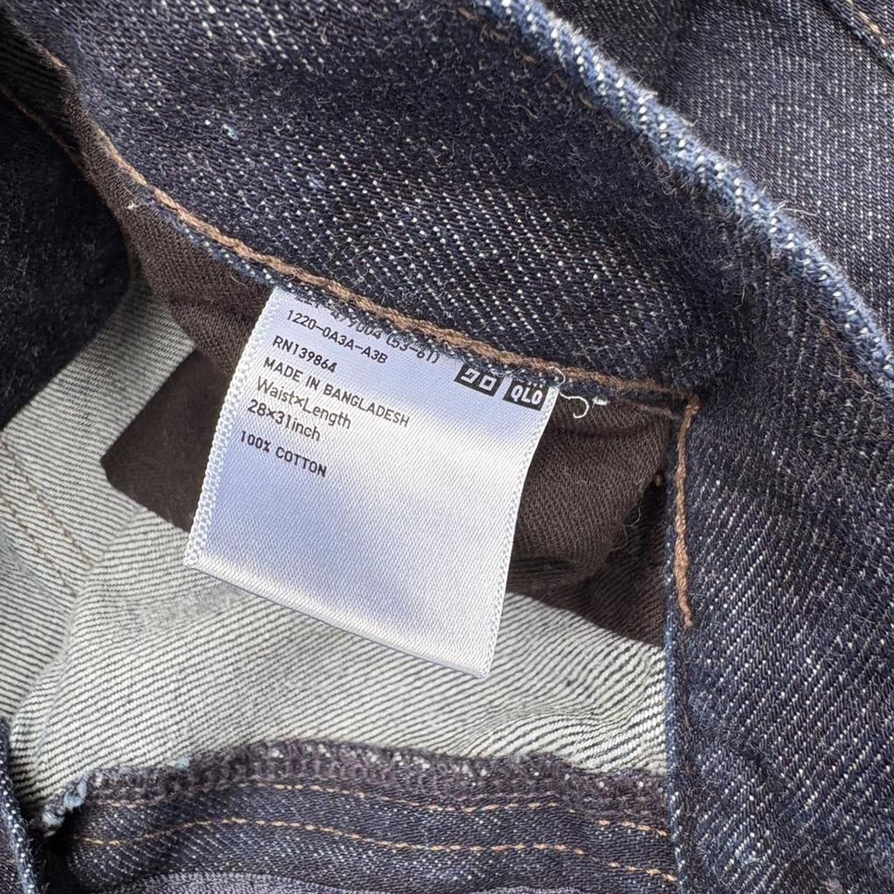 JW Anderson × Uniqlo Uniqlo x JW Anderson Relaxed Straight Fit Blue Denim Jeans Size US 28 / EU 44 - 5 Thumbnail