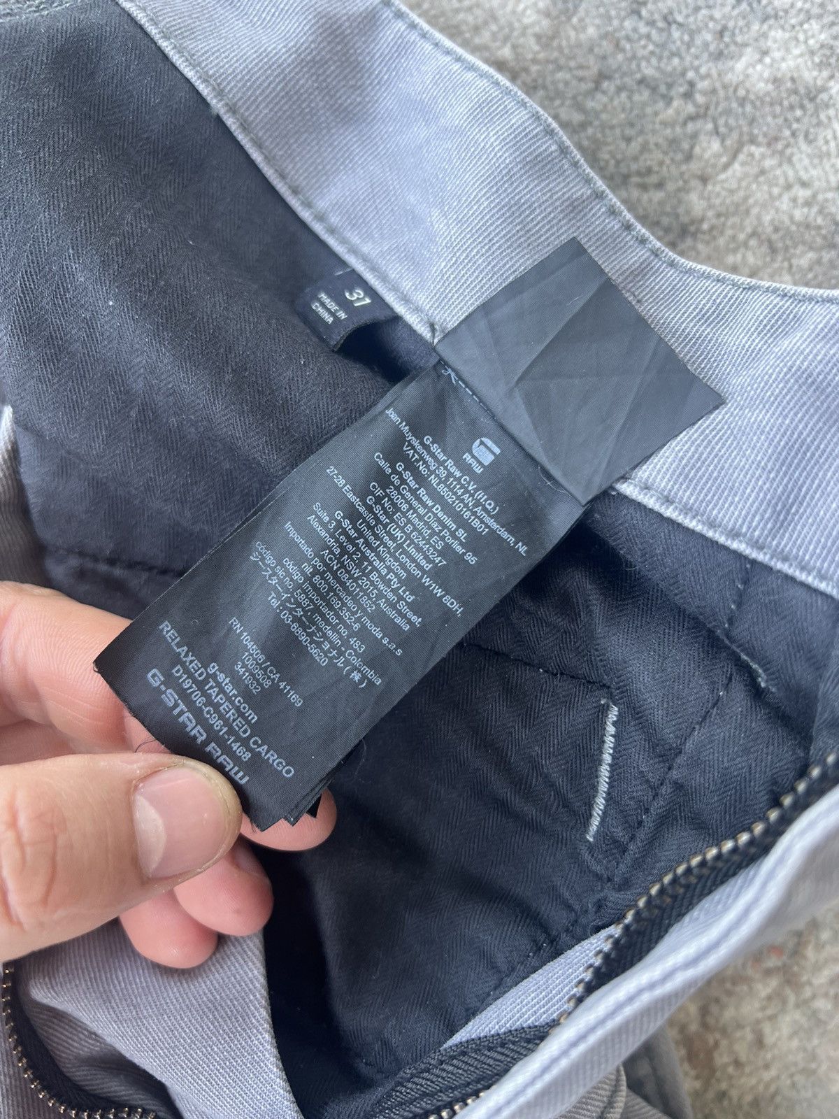 G-Star G-Star Raw Cargo Pants Size US 31 - 9 Thumbnail
