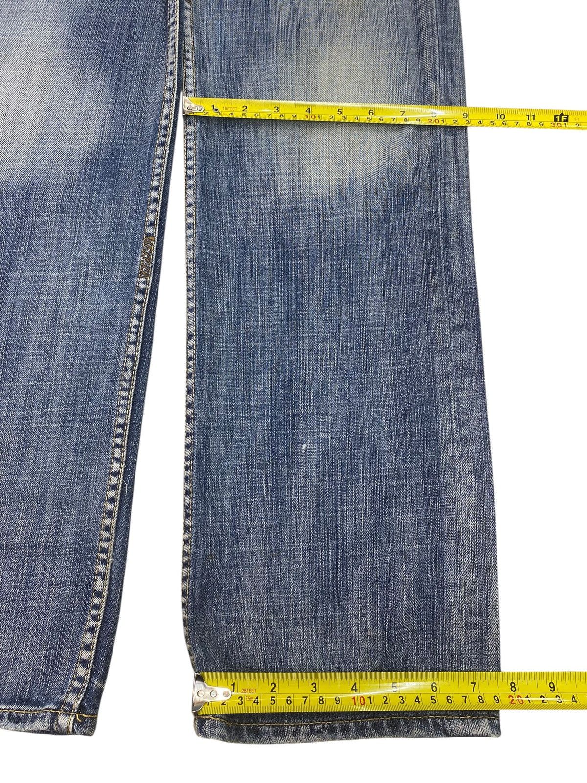 Takeo Kikuchi Takeo Kikuchi Acid Blue Wash Style Loose Jeans Size US 31 - 8 Thumbnail