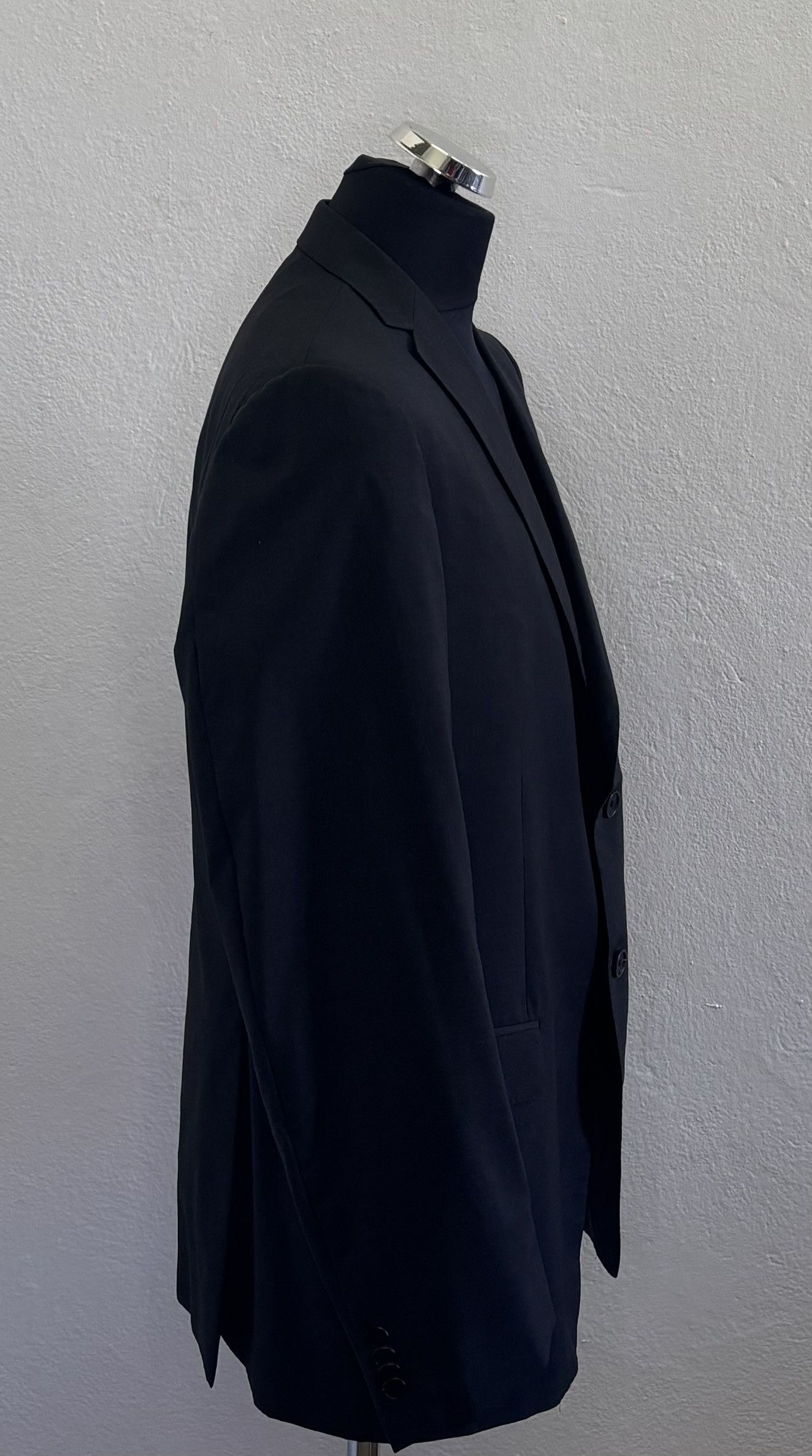 Z Zegna Z Zegna Black Blazers Wool, Silk size 54R Size 54R - 4 Thumbnail