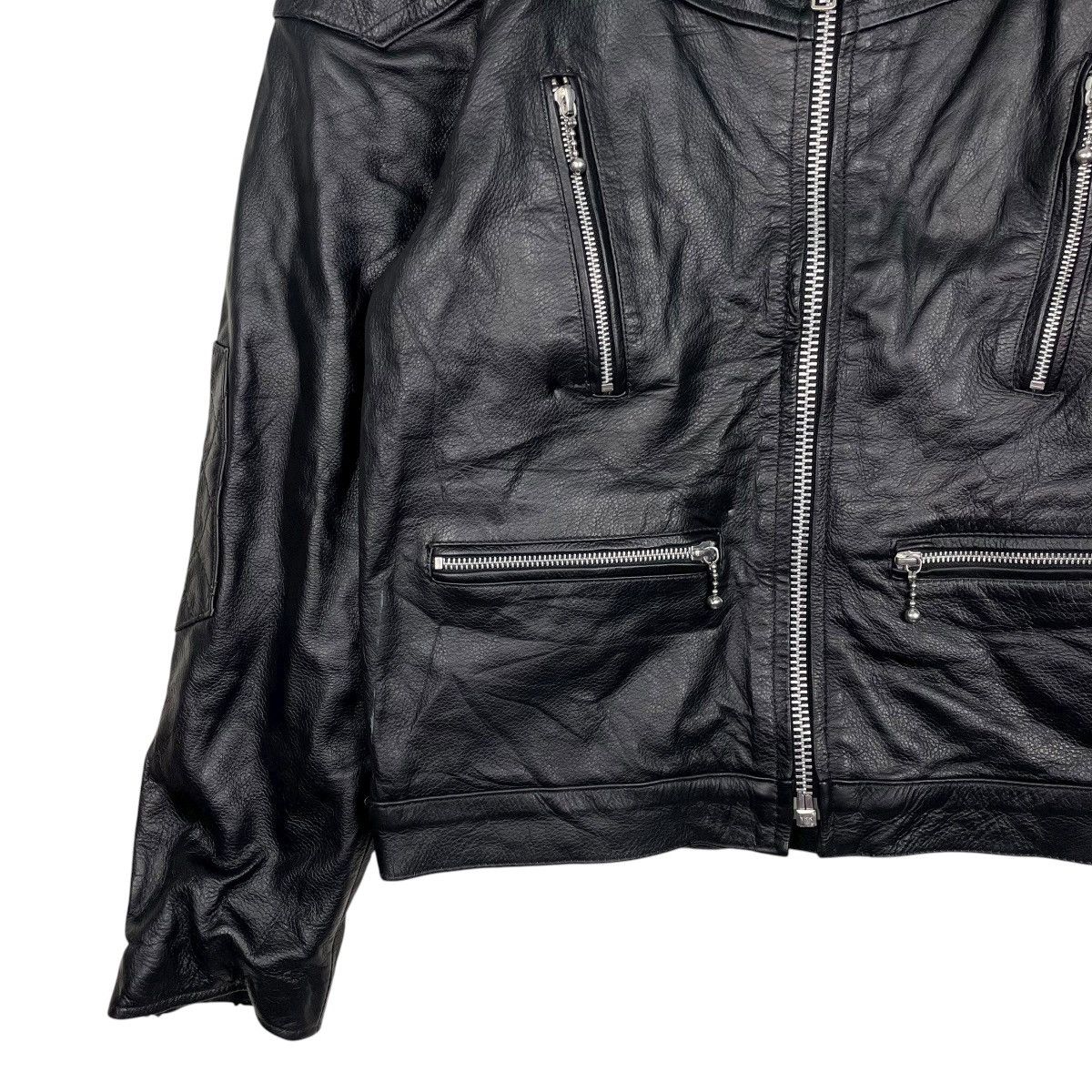 Other Liugoo Leather Motorcycle Riding Jacket Size US S / EU 44-46 / 1 - 3 Thumbnail