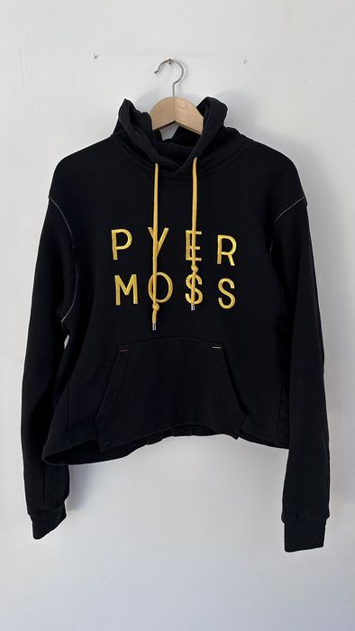 Pyer moss cropped hoodie hot sale