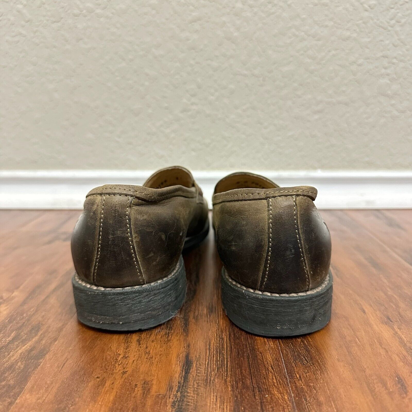 Frye FRYE John Addison Penny Loafers Leather Slip On Shoes Size US 8 / EU 41 - 7 Thumbnail