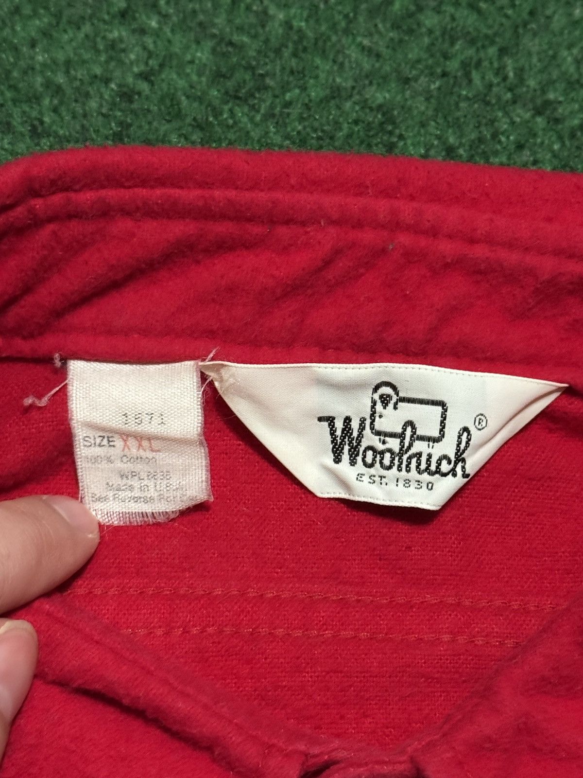 Woolrich Woolen Mills Vintage Woolrich Chamois Flannel Shirt Mens Size XXL Red 70s Size US XXL / EU 58 / 5 - 3 Thumbnail