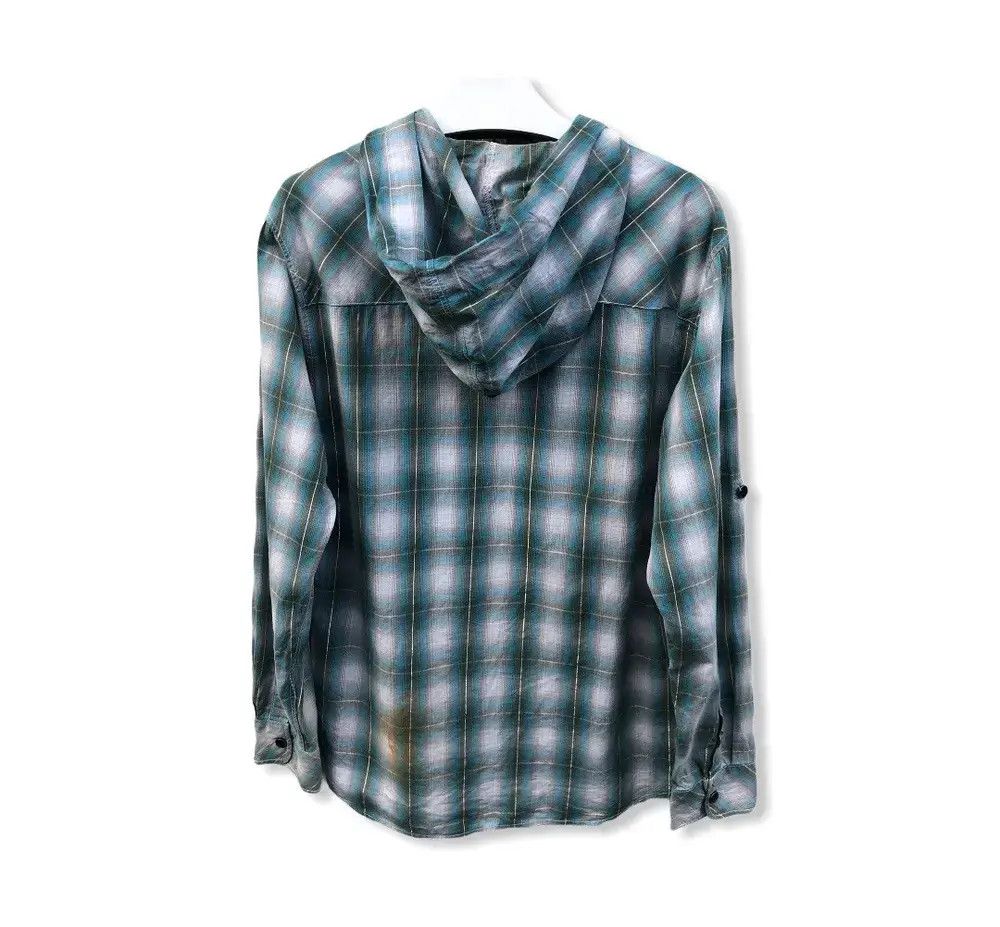 Flannel × Japanese Brand Japanese Brand Russ K Plaid Tartan Hoodies Jacket Size US L / EU 52-54 / 3 - 5 Thumbnail