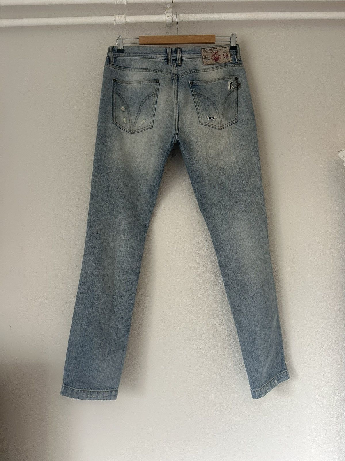 Dolce & Gabbana Light Blue Destroyed Jeans Size US 36 / EU 52 - 8 Thumbnail