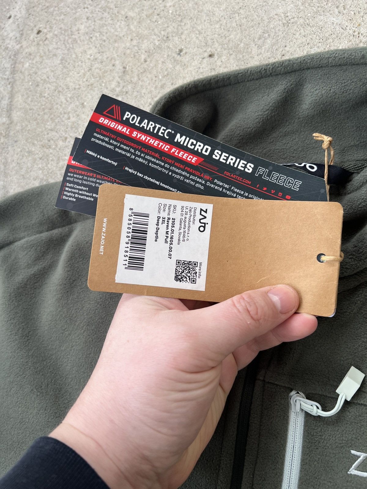 Other Zajo Fleece Khaki Size US XL / EU 56 / 4 - 6 Thumbnail