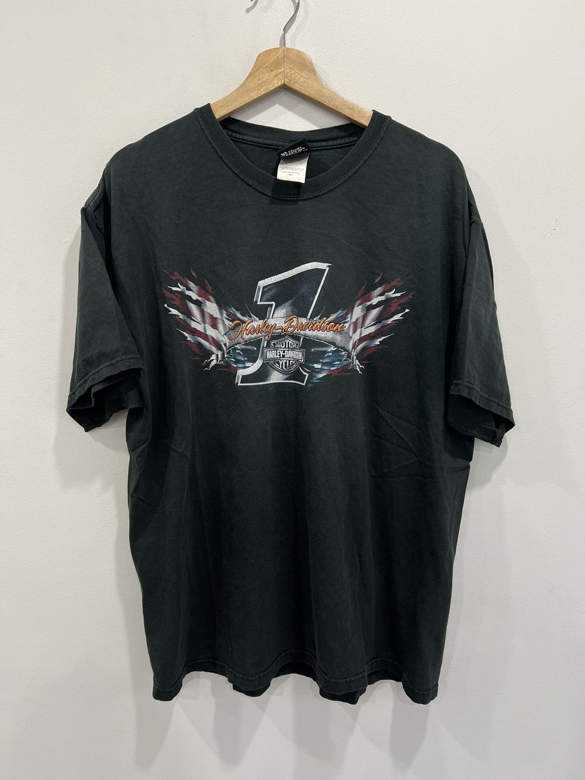 Vintage Vintage Harley Davidson Shirt band Size US XL / EU 56 / 4 - 1 Thumbnail