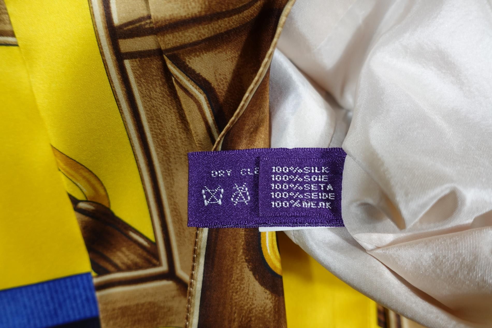 Ralph Lauren Purple Label Ralph Lauren Purple Collection Jacket Equestrian 100% Silk 6 Size M / US 6-8 / IT 42-44 - 5 Thumbnail