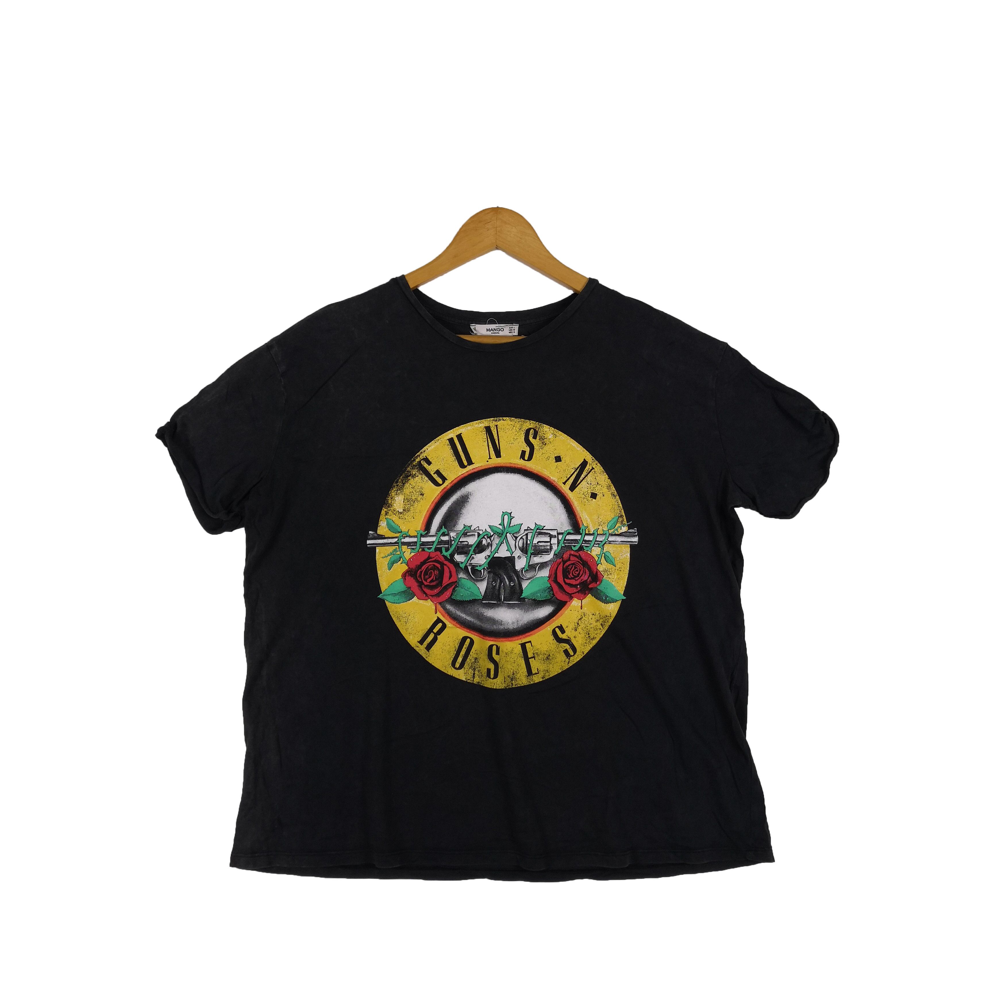Gun and Roses T-Shirt Band Tour Band Tee