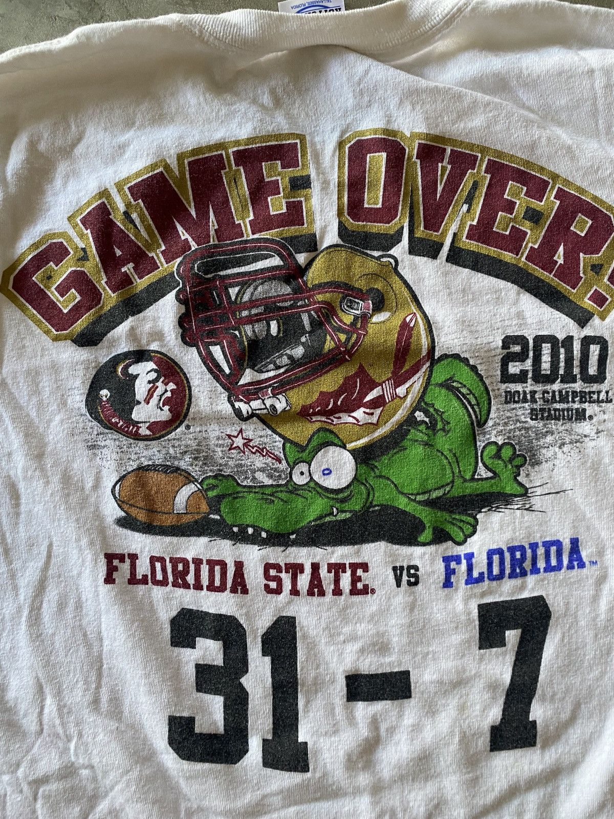 Vintage Vintage Florida Gators vs. Florida State Football L/S Size US XXL / EU 58 / 5 - 1 Thumbnail