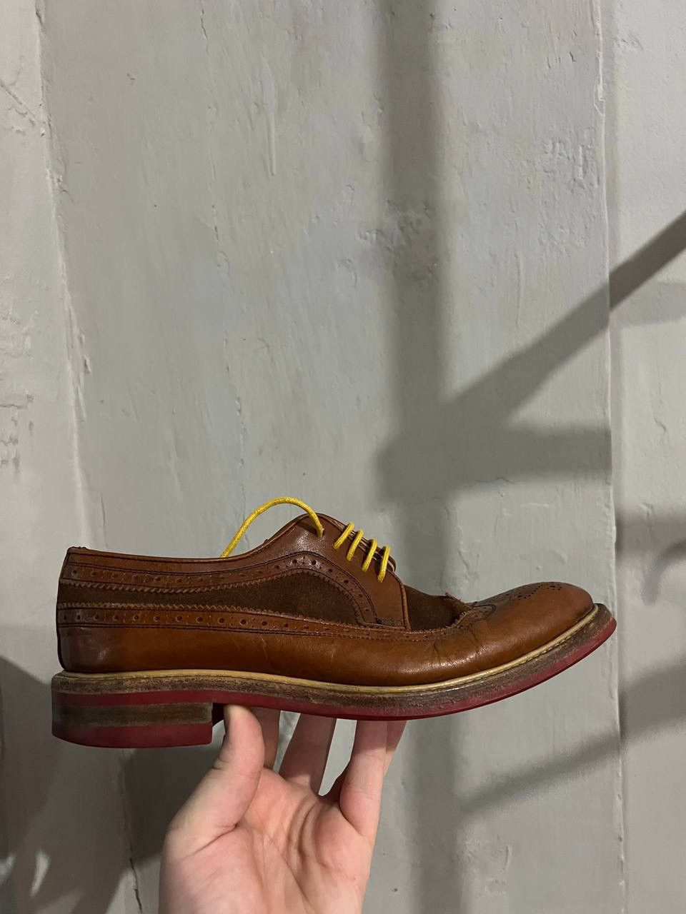 Russell & Bromley RUSSEL&BROMLEY MORRIS OXFORD LEATHER LACE UP SHOES SIZE 7 Size US 7 / EU 40 - 3 Thumbnail