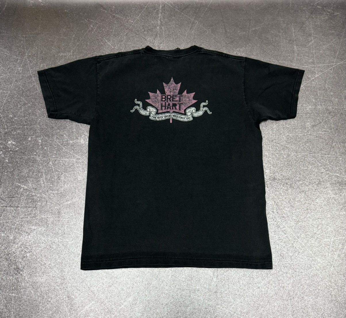Vintage Vintage 2009 Wwe Bret Hart T Shirt Wwf Size US M / EU 48-50 / 2 - 2 Thumbnail