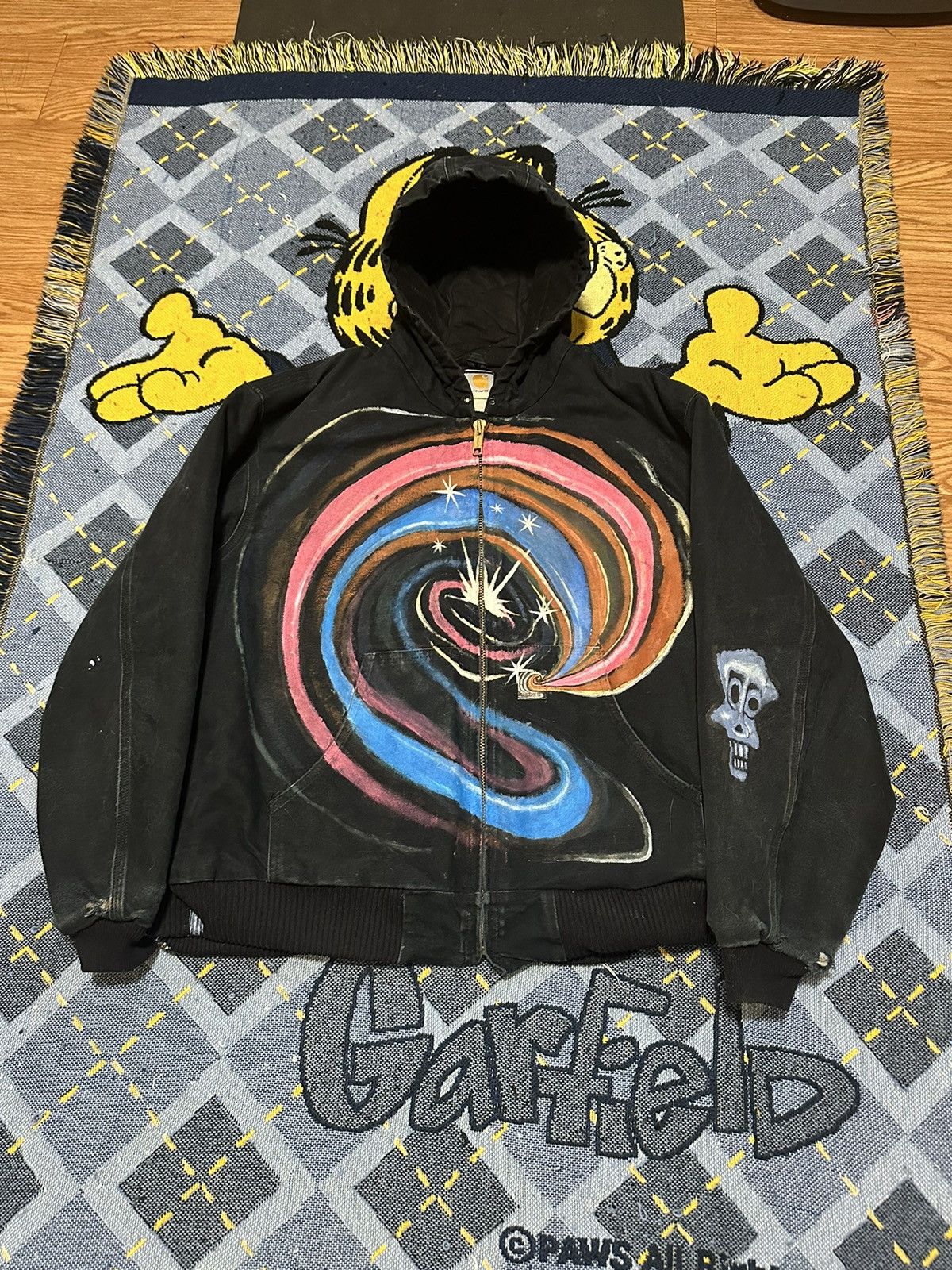 Carhartt Vintage Custom Carhartt Hooded Jacket 1/1 Size US XXL / EU 58 / 5 - 9 Thumbnail