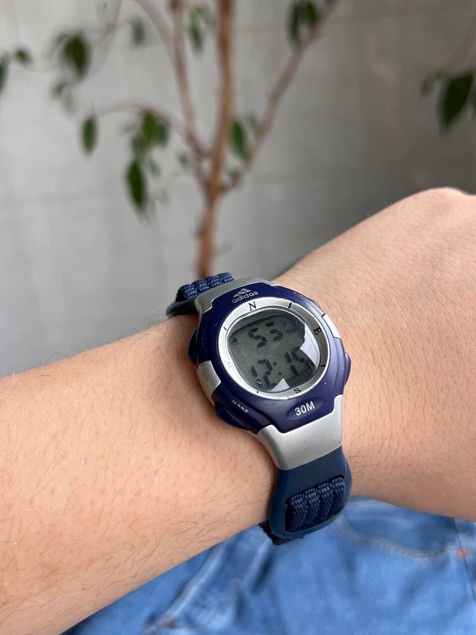 Adidas × Vintage Adidas Digital Watch Electronic Outdoor Streetwear 1990s Size ONE SIZE - 11 Thumbnail