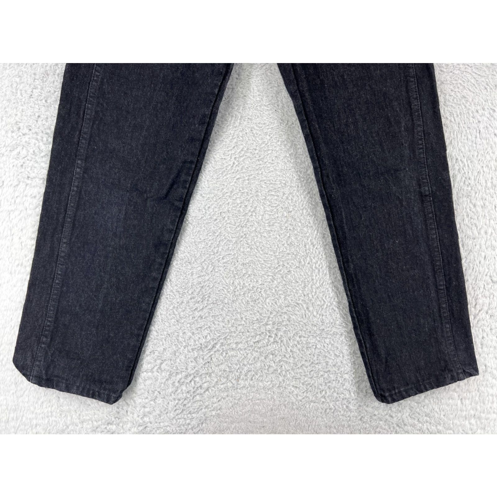 Wrangler VINTAGE Wrangler Jeans Women 12 Black Denim Cotton Blend Stretch 5-Pocket Design Wrangler Size 34" / US 12 / IT 48 - 2 Thumbnail