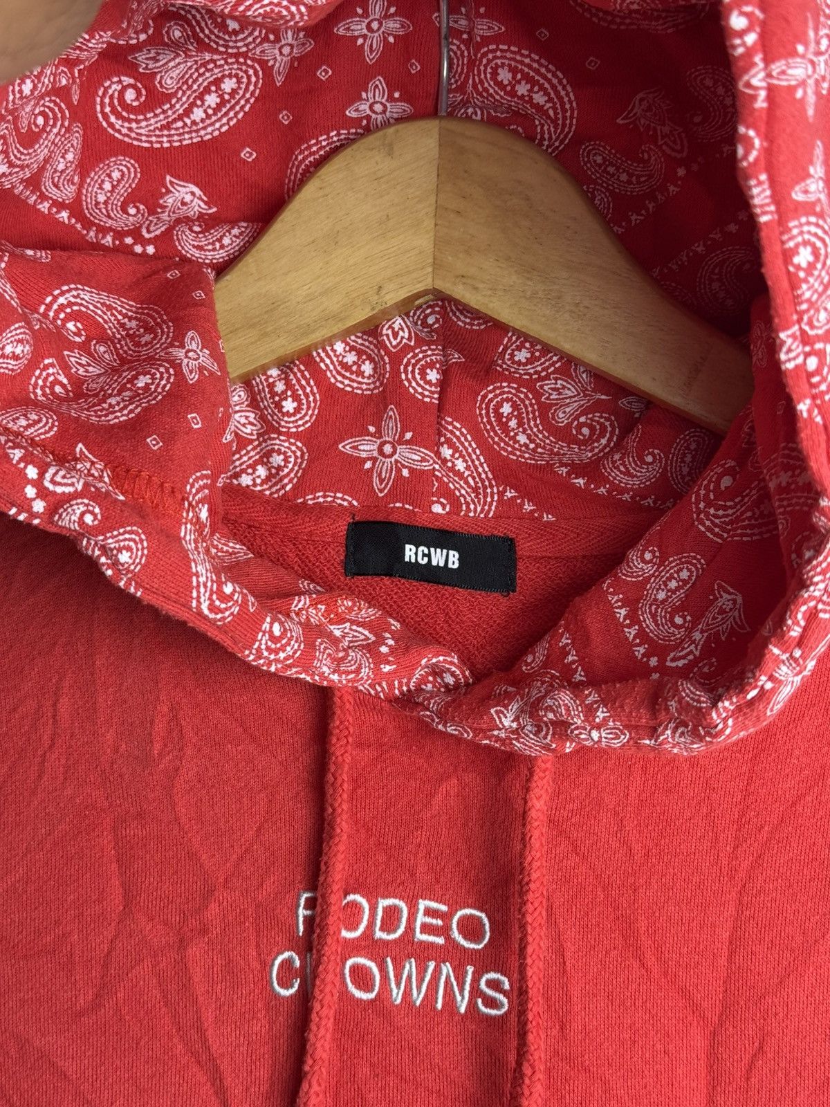 Beauty Beast × Hysteric Glamour × Japanese Brand Japanese Brand Rodeo Crown Paisley Hoodie Size US M / EU 48-50 / 2 - 5 Thumbnail