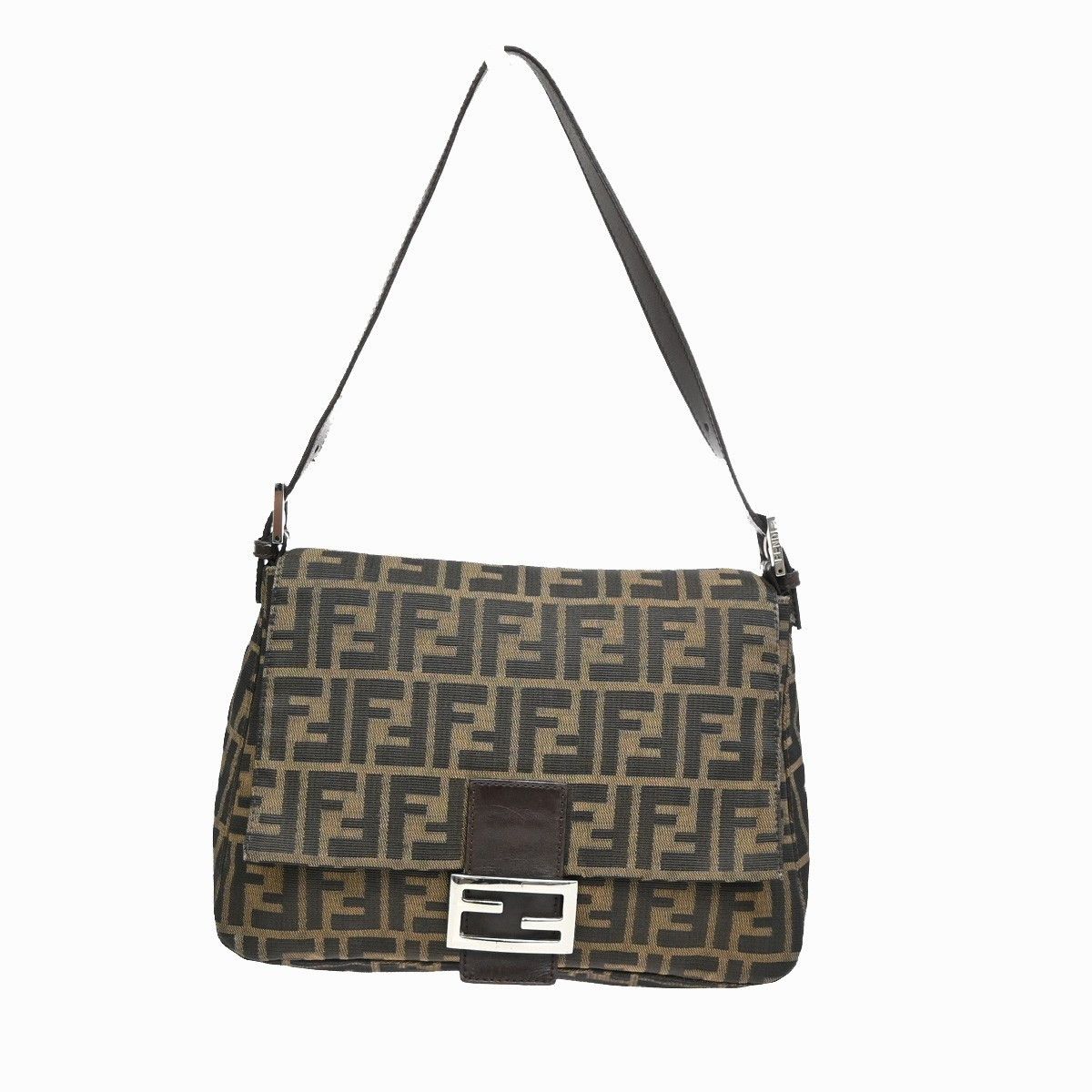 Fendi Fendi Mamma Baguette Zucca canvas Size ONE SIZE - 1 Thumbnail