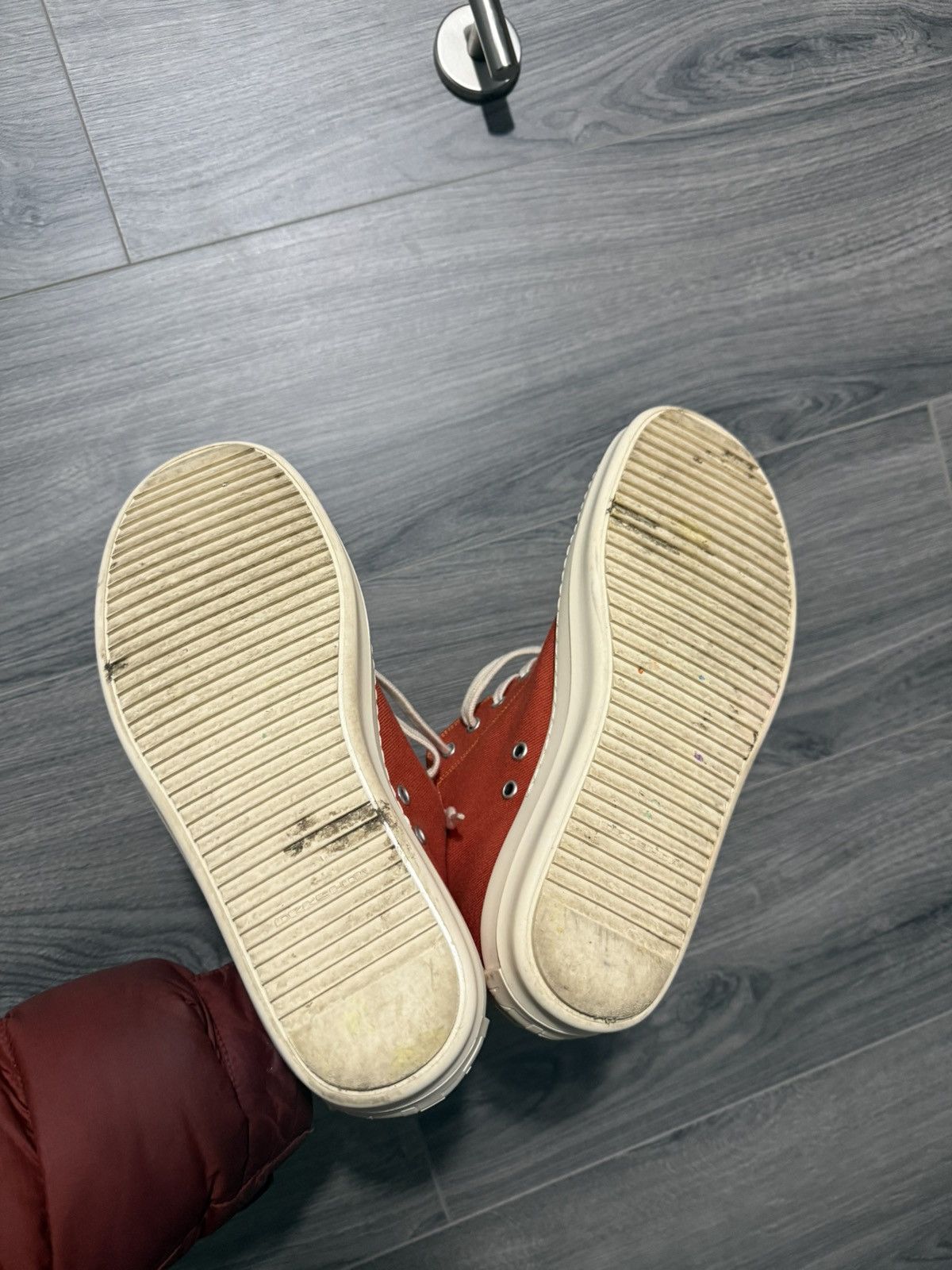 Rick Owens Drkshdw Rick Owens Drkshdw Low Top Ramones Size US 7.5 / EU 40-41 - 3 Thumbnail