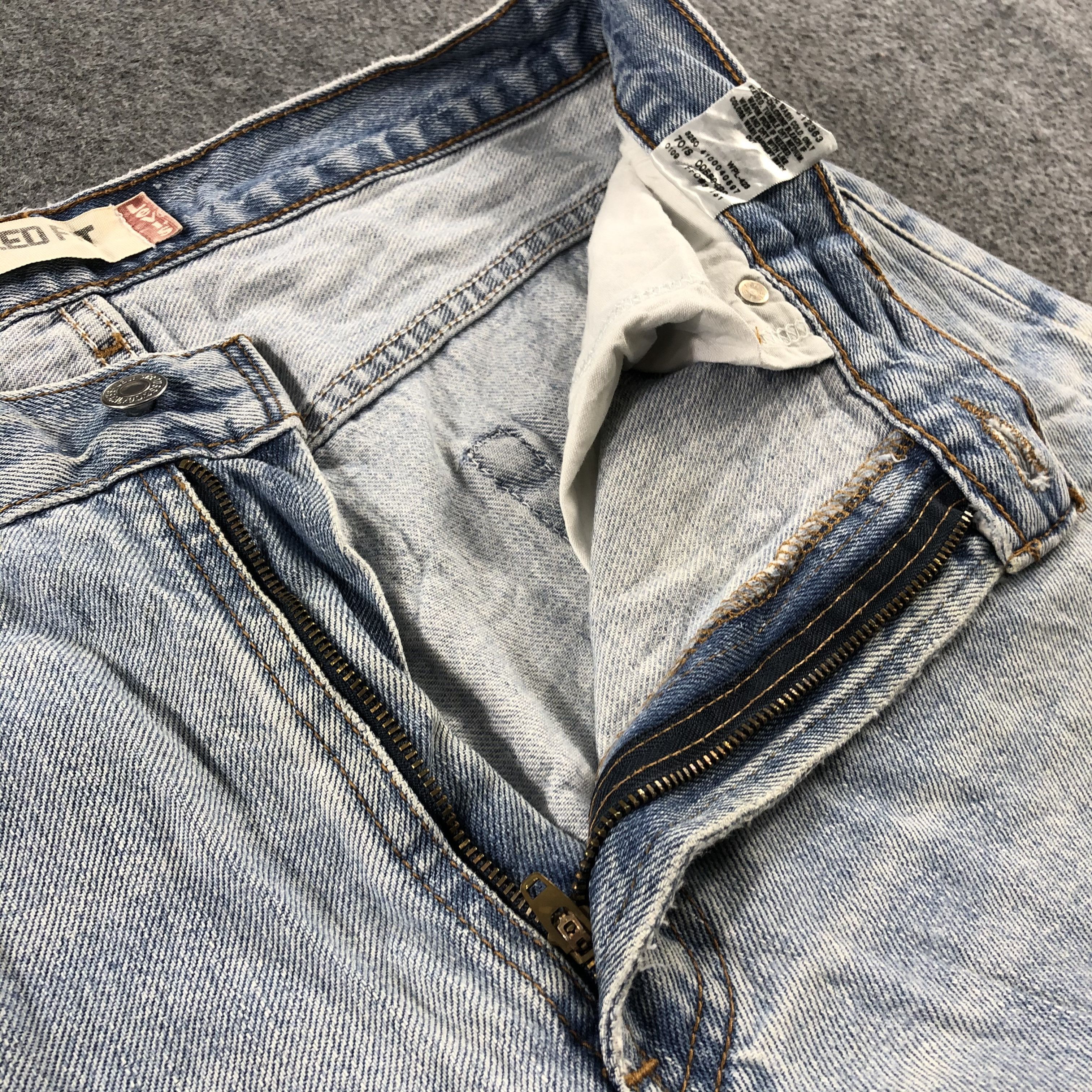 Levi's Vintage Blue Wash Levis 550 Jeans-J2497 Size US 34 / EU 50 - 9 Thumbnail