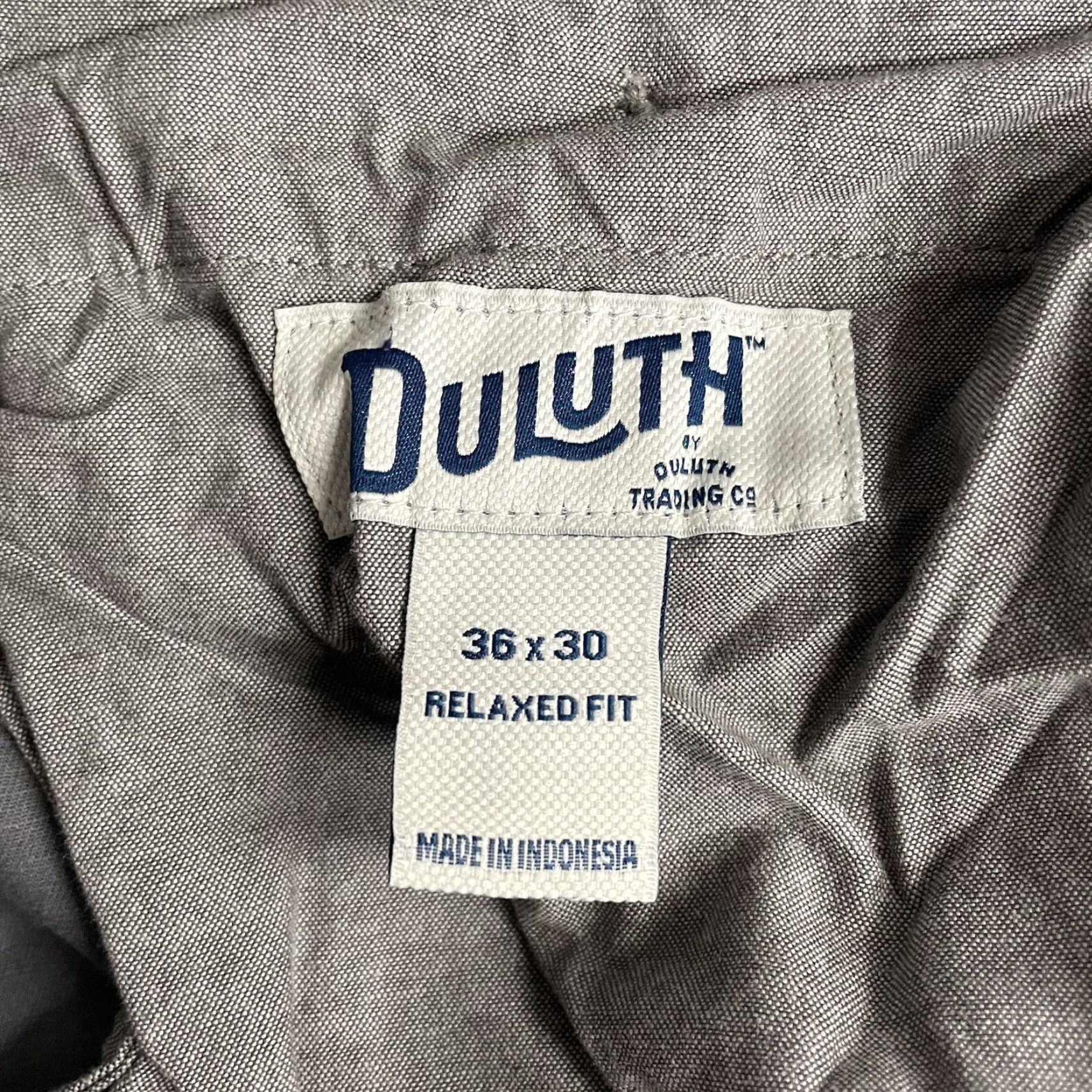 CO Duluth Relaxed Fit Gray Cotton Blend Pants Mens Size 36x30 Cargo 36 30 Inseam Duluth Trading Co Gray Relaxed Fit Cotton Blend Pants Mens Size 36x30 Size US 36 / EU 52 - 4 Thumbnail