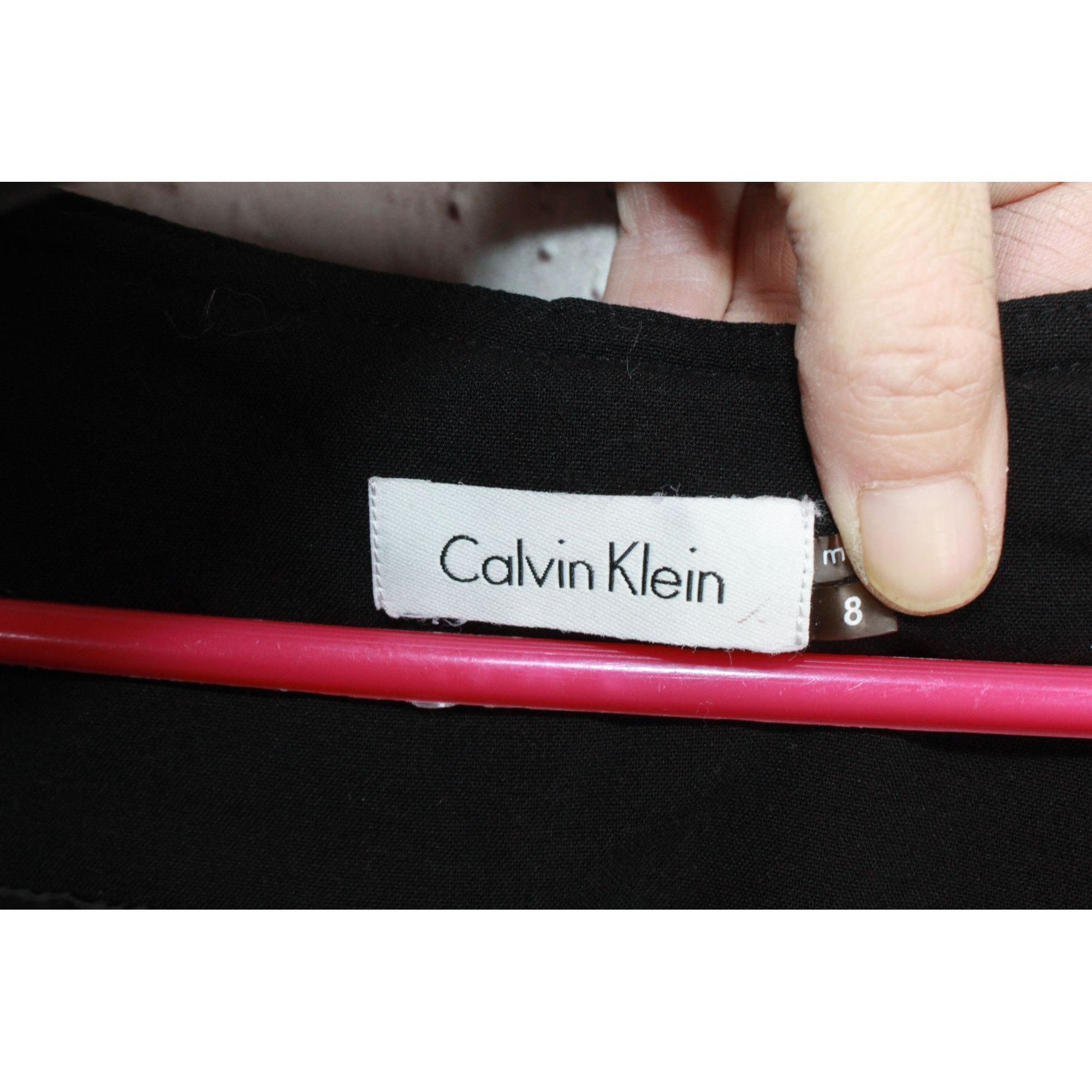 Calvin Klein Calvin Klein Women's Belt Buckle Snap Shoulders Dress Size M / US 6-8 / IT 42-44 - 7 Thumbnail