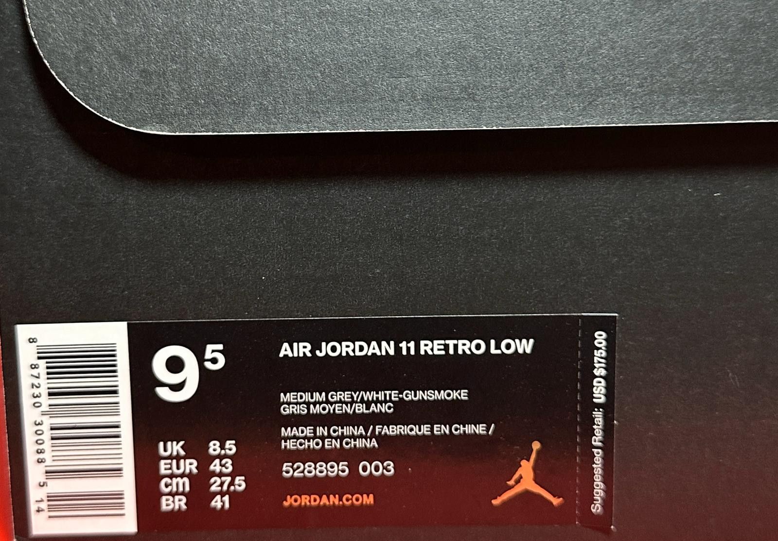 Jordan Brand × Nike Size 9.5 - Air Jordan 11 Retro Low Georgetown Size US 9.5 / EU 42-43 - 8 Thumbnail