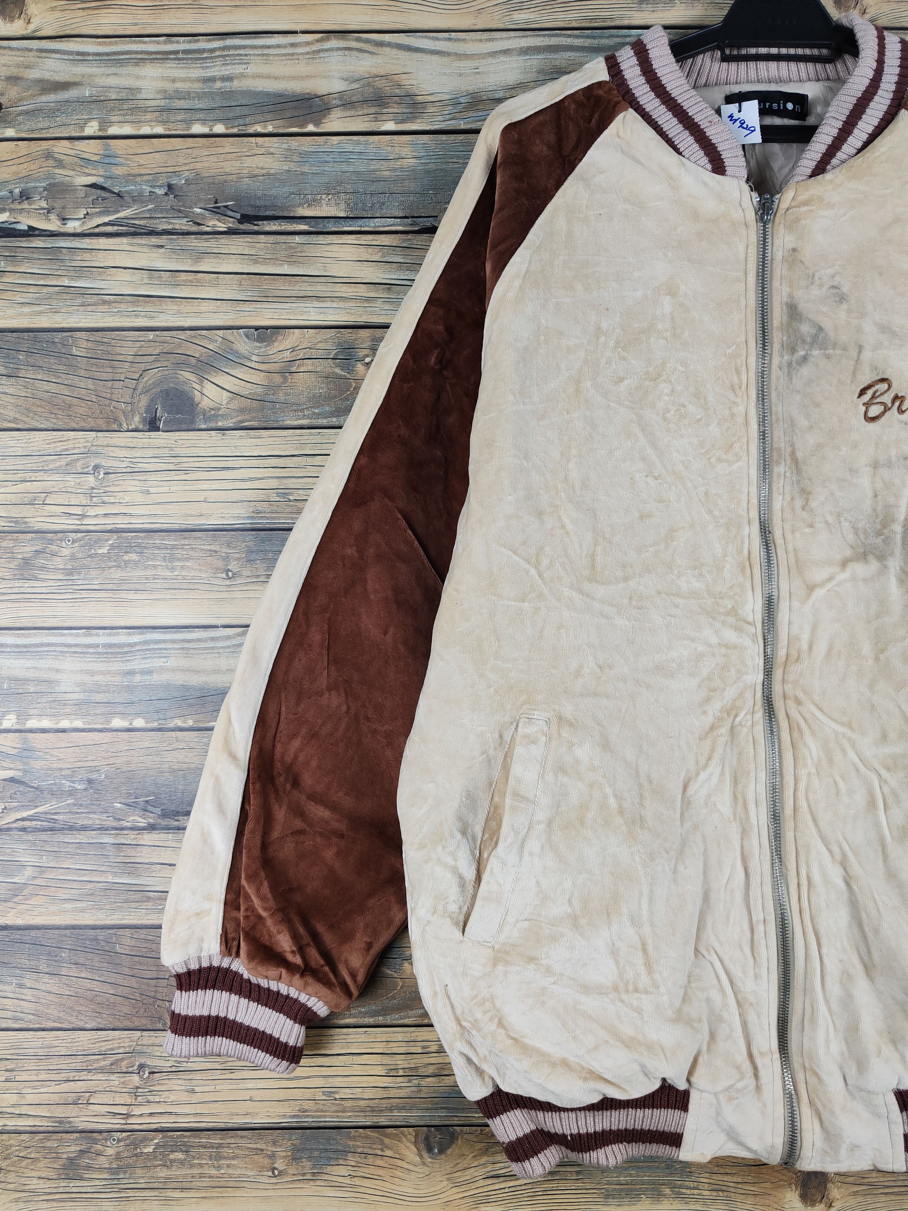 Japanese Brand Excursion Brown Brooklyn Sweaters #W1929 Size US L / EU 52-54 / 3 - 4 Thumbnail