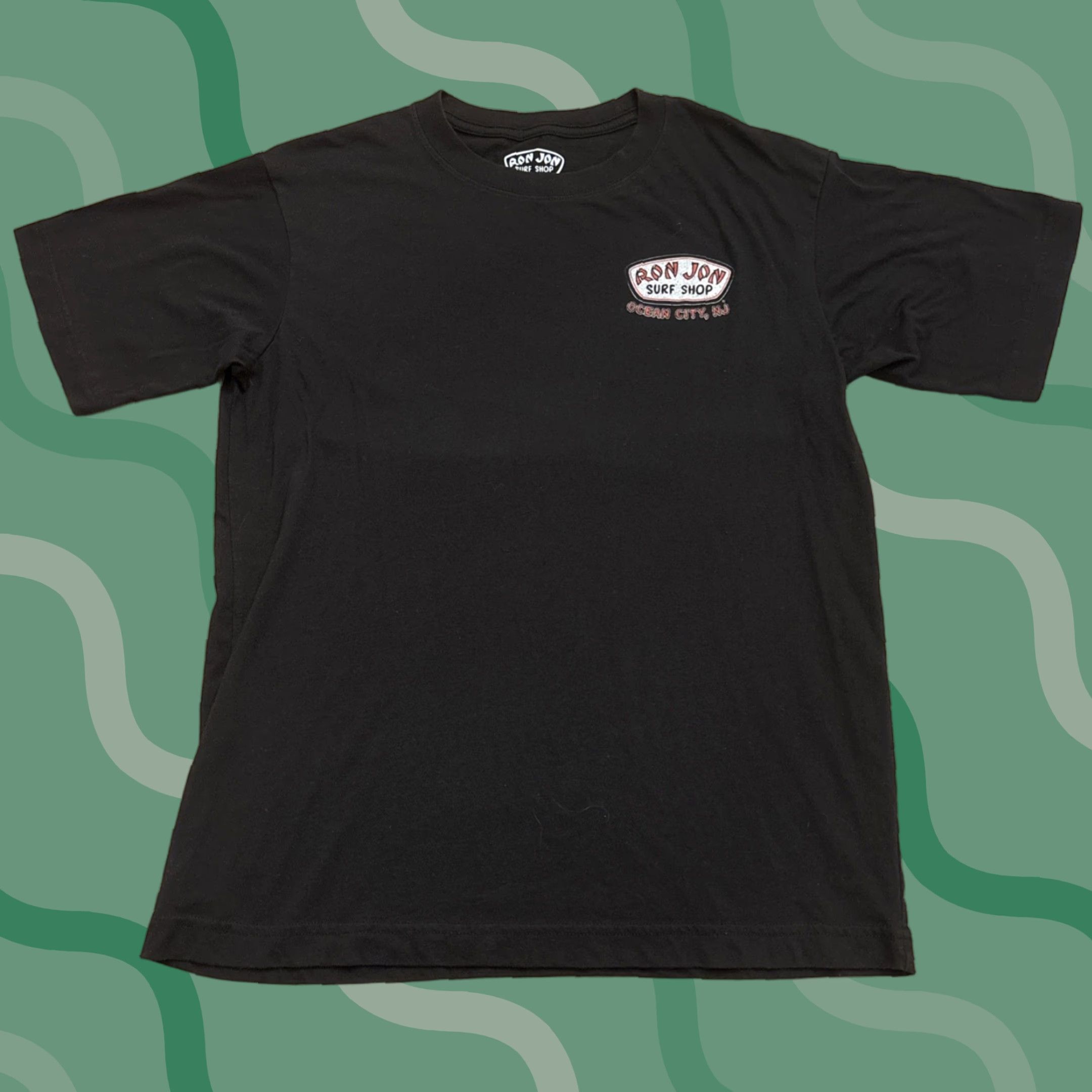 Ron Jon Surf Shop VINTAGE Ron Jon Surf Shop T-Shirt Ocean City NJ Black Size M Mens Jersey 90s City Theme Size US M / EU 48-50 / 2 - 1 Thumbnail