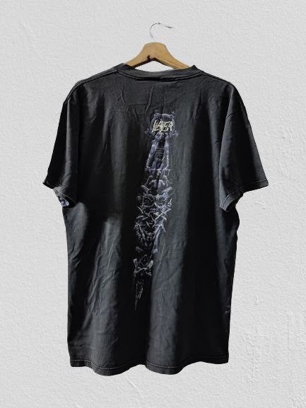 Band Tees × Vintage Vintage Slayer 90s Size US L / EU 52-54 / 3 - 2 Thumbnail