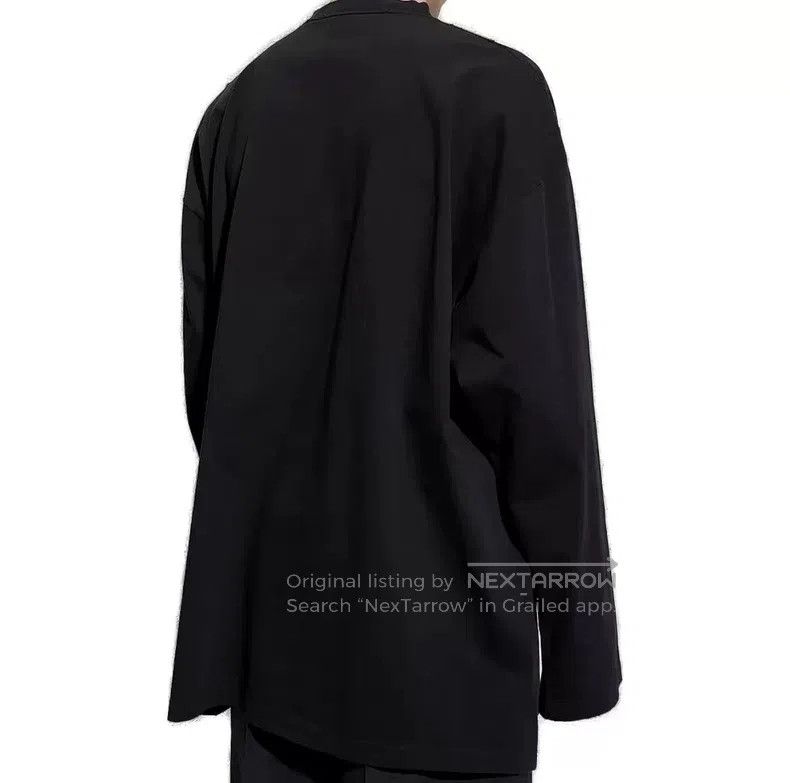 Balenciaga Balenciaga Ripped slogan T-shirt long-sleeve Size US S / EU 44-46 / 1 - 6 Thumbnail
