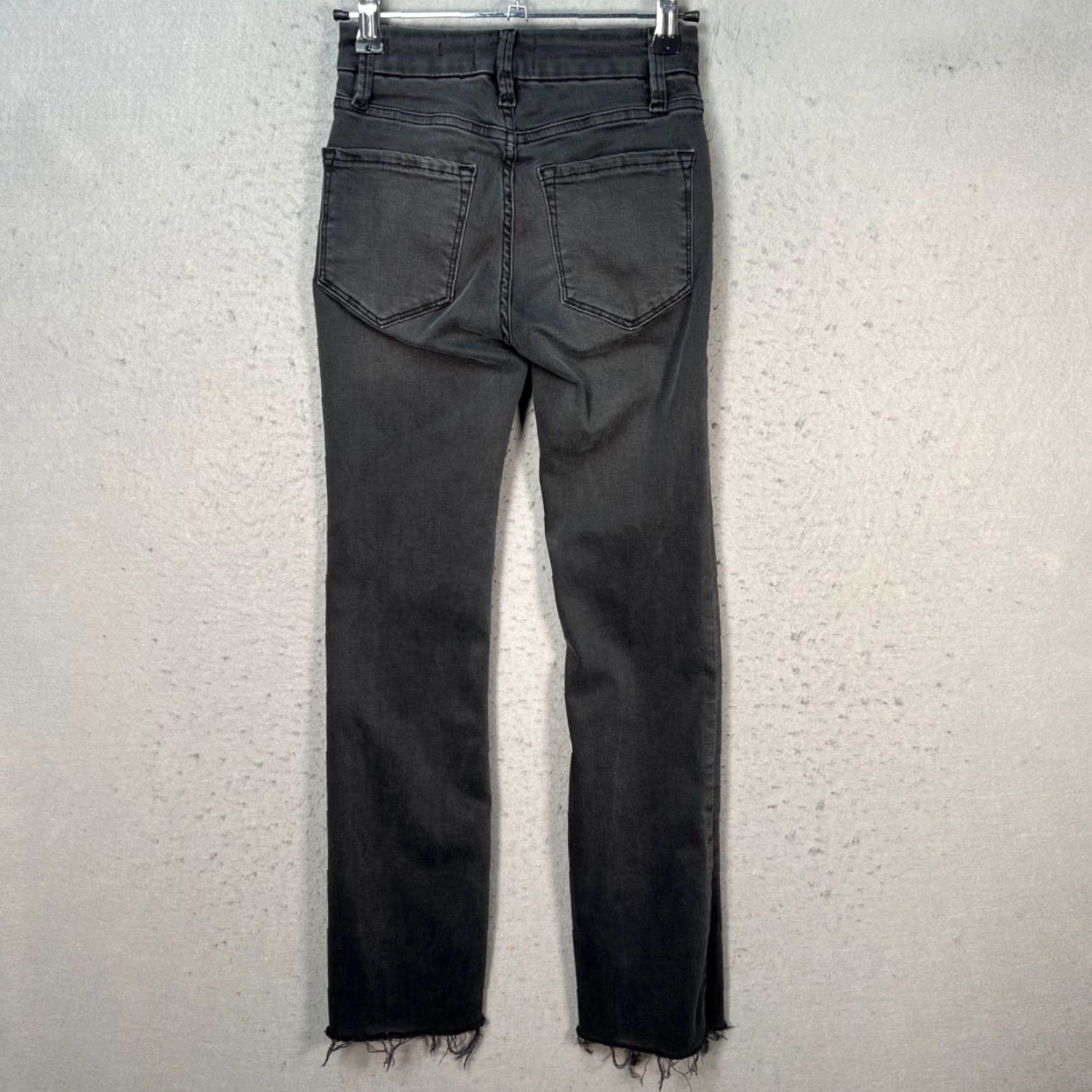 Frame FRAME Jeans Bootcut 5-Pocket Denim Gray Cotton Blend Size 23 Womens Size 40" / US 18 - 2 Thumbnail