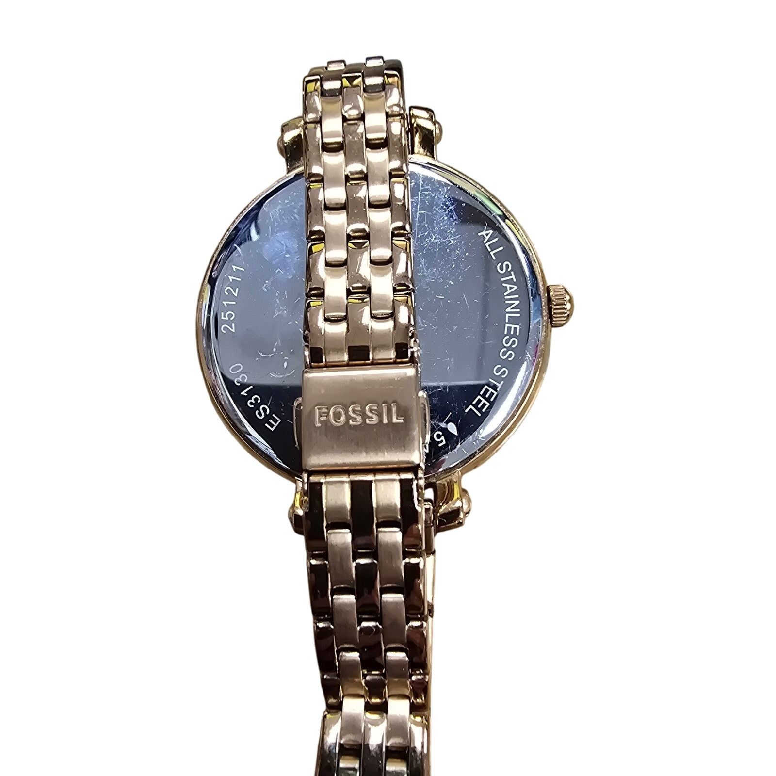 Fossil Fossil Heather Women's Watch, Rose Gold, 1.5 inch face Size ONE SIZE - 4 Thumbnail