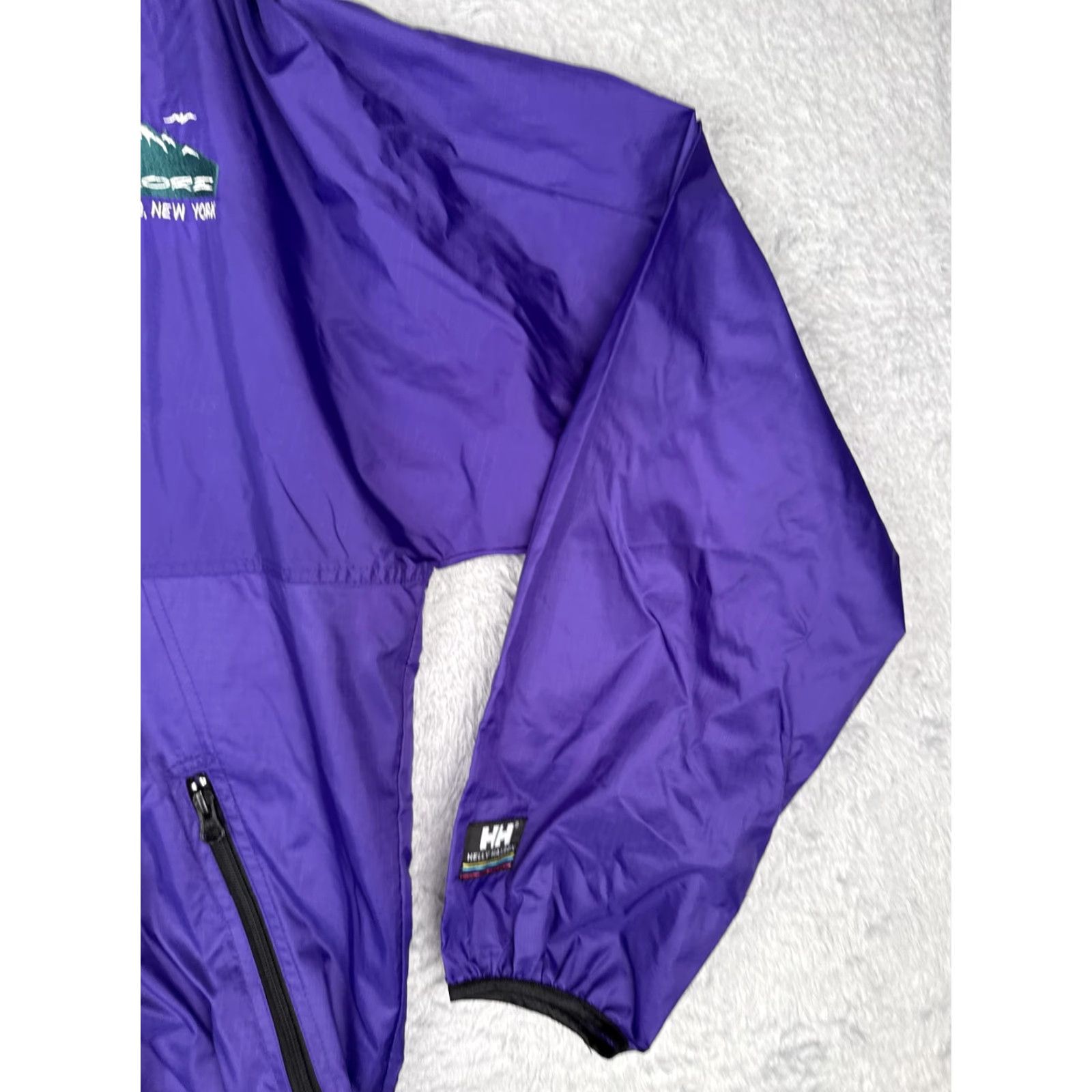 Helly Hansen VINTAGE Helly Hansen Jacket Mens Small Purple Explore Lake Placid Anorak 90s Size US S / EU 44-46 / 1 - 2 Thumbnail