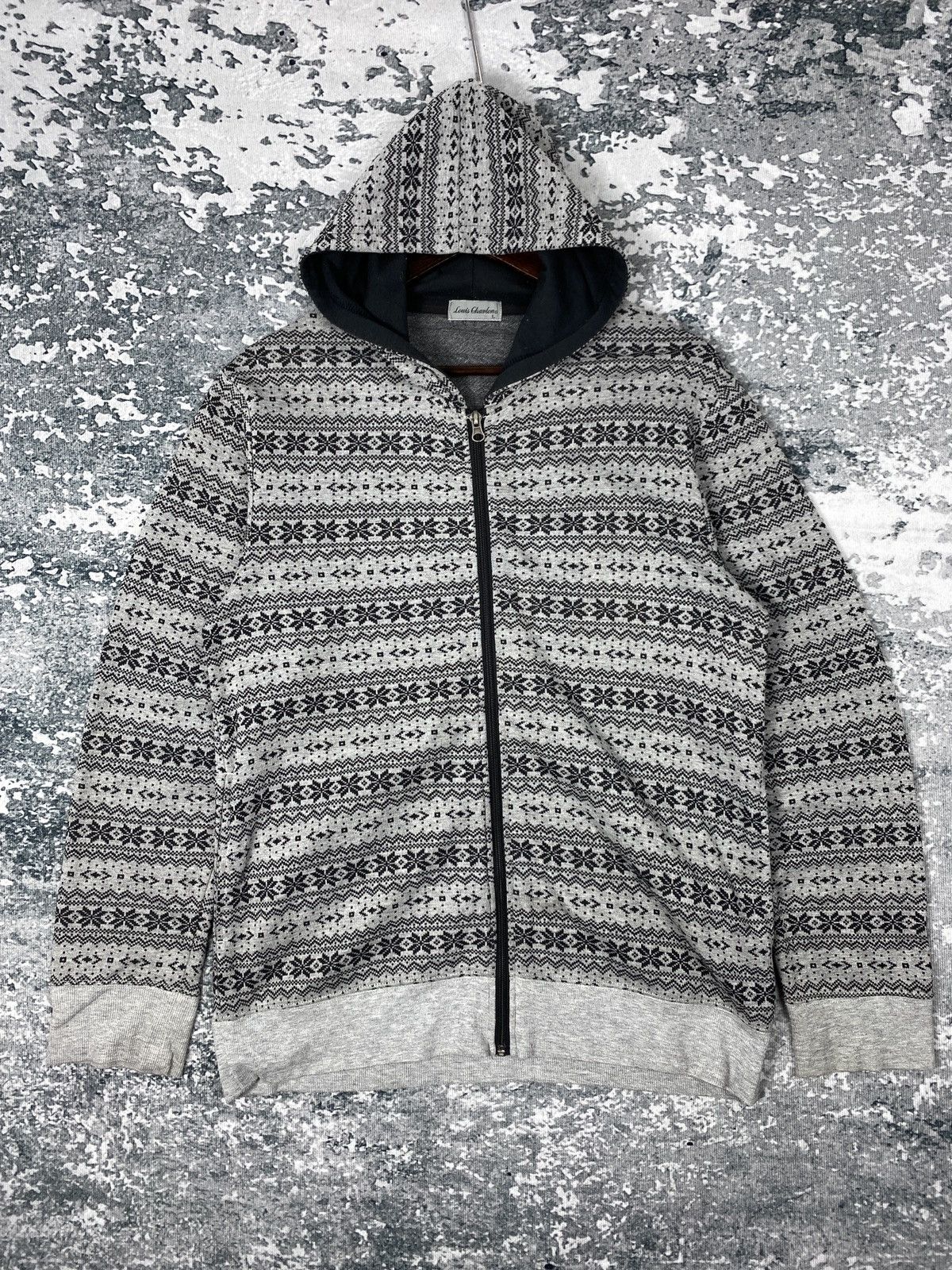 Japanese Brand Vintage Louis Chavlon Native Navajo Zip Up Hoodies Size US L / EU 52-54 / 3 - 1 Thumbnail