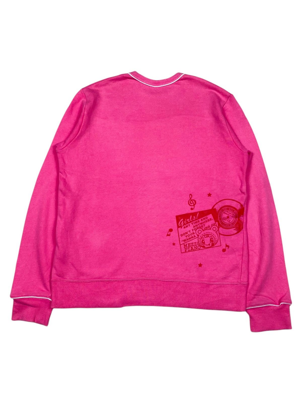 Angel Blue 2000s Mezzo Piano - Sweet & Pop Sweatshirt Size US M / EU 48-50 / 2 - 2 Thumbnail