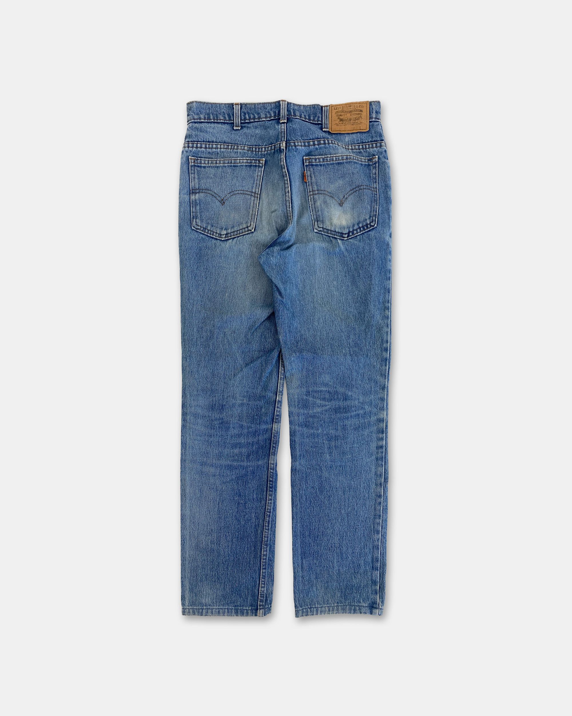 Levi's 1980s Orange Tab Belgium Denim Size US 30 / EU 46 - 2 Thumbnail