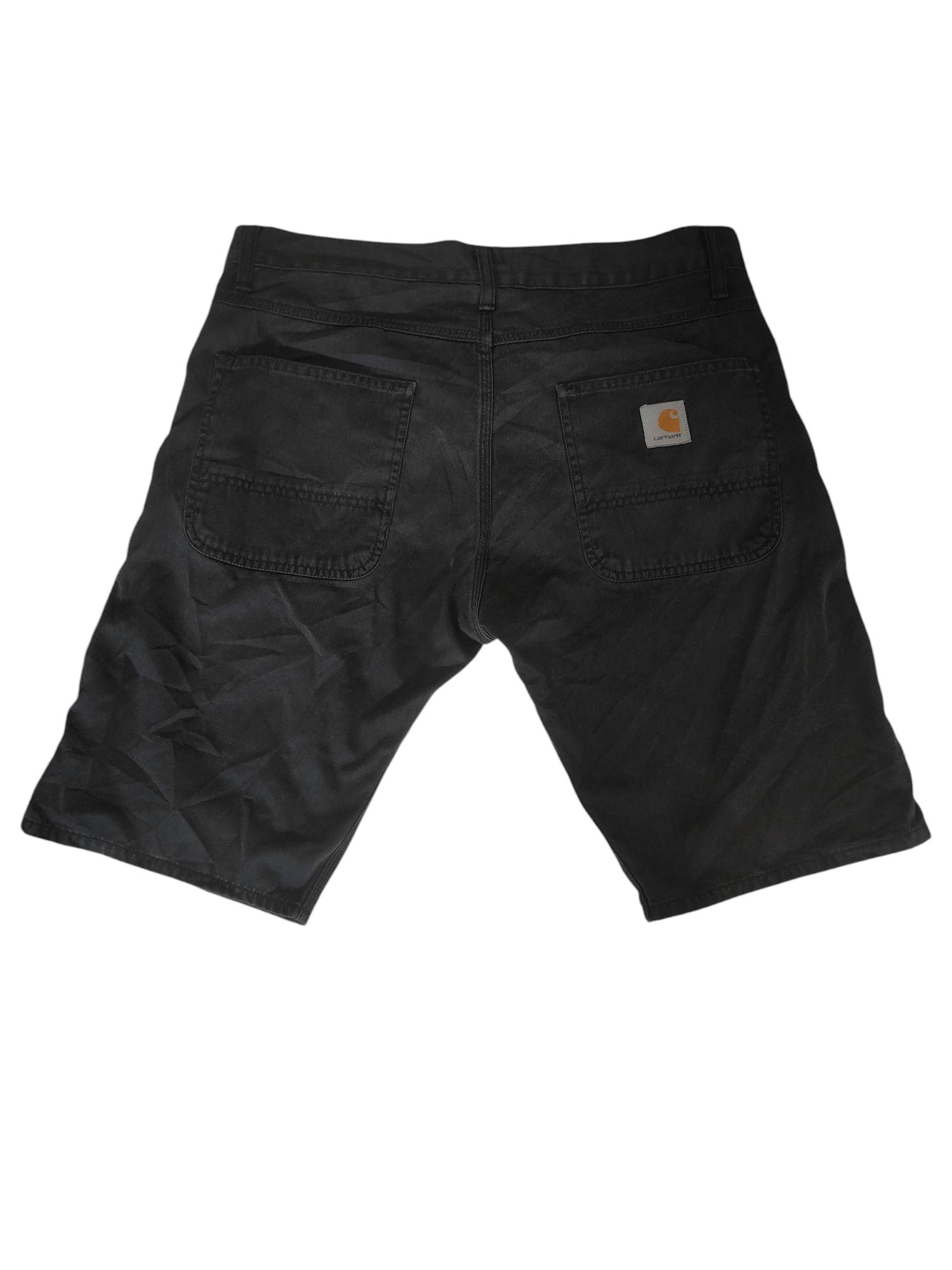 Carhartt Carhartt Work In Progress Men Skill Short Black Rinse Cotton Size US 34 / EU 50 - 2 Thumbnail