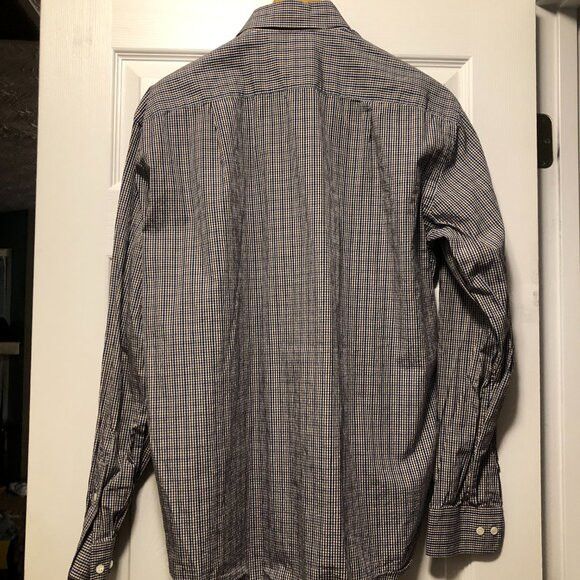 Brioni BRIONI men's 100%cotton casual shirt size: L made in Italy Size US L / EU 52-54 / 3 - 8 Thumbnail