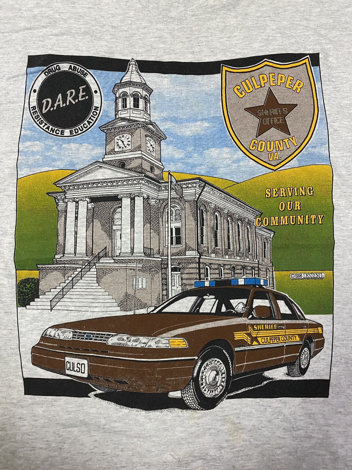 D.A.R.E Vintage D.A.R.E Sheriff Serving Our Cummunity Size US M / EU 48-50 / 2 - 4 Thumbnail