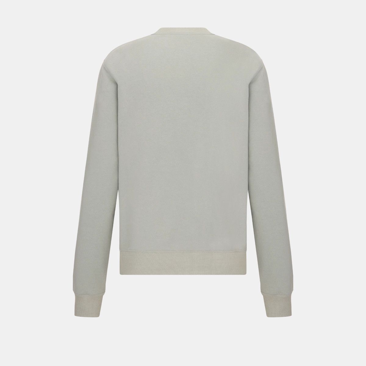 Dior o1w1db11024 CD Interlaced Regular-Fit Sweatshirt in Grey Size US XL / EU 56 / 4 - 2 Thumbnail
