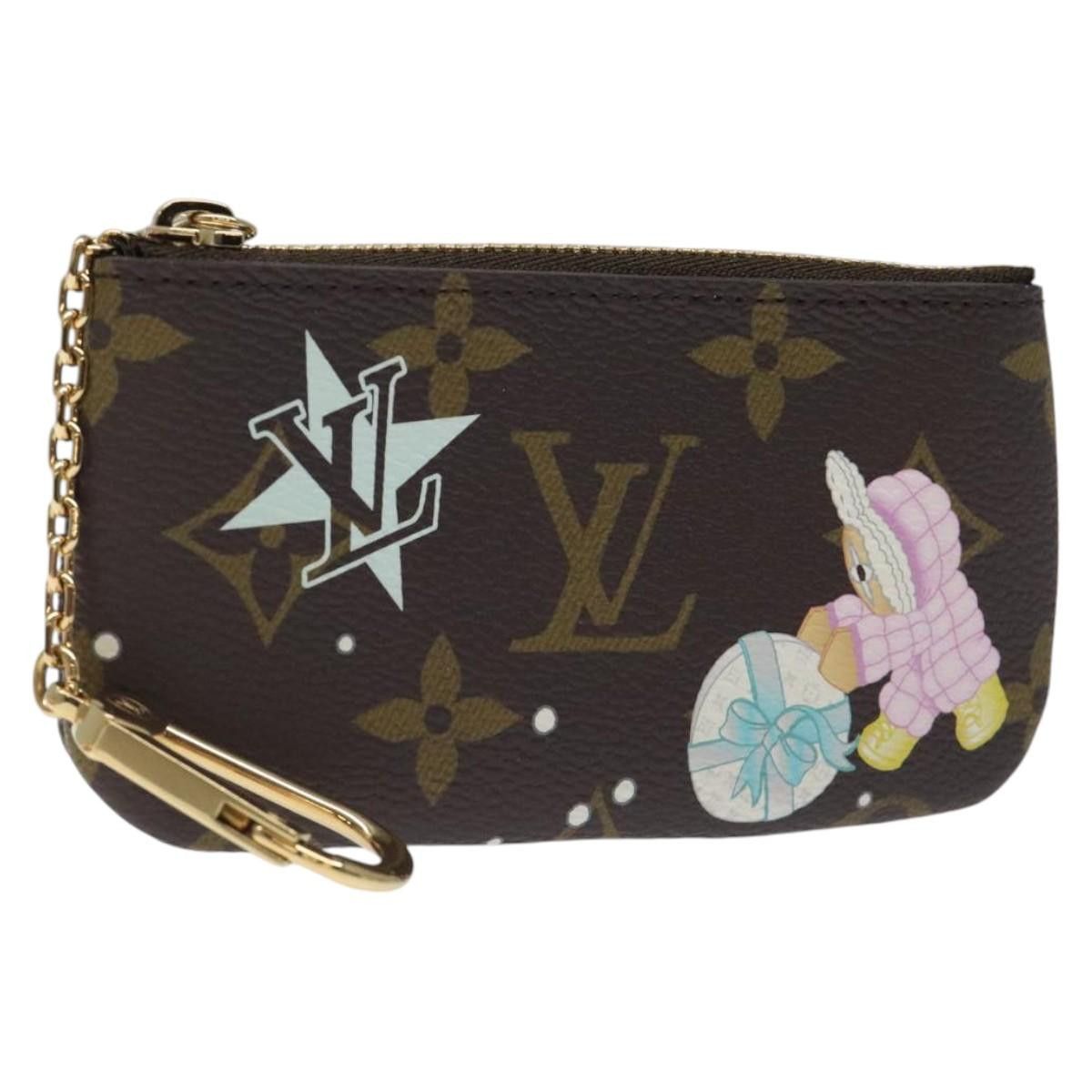 Louis Vuitton Monogram Vivienne Pochette Cles Coin Purse M12229 Lv Auth Bd1309Sm, Women's