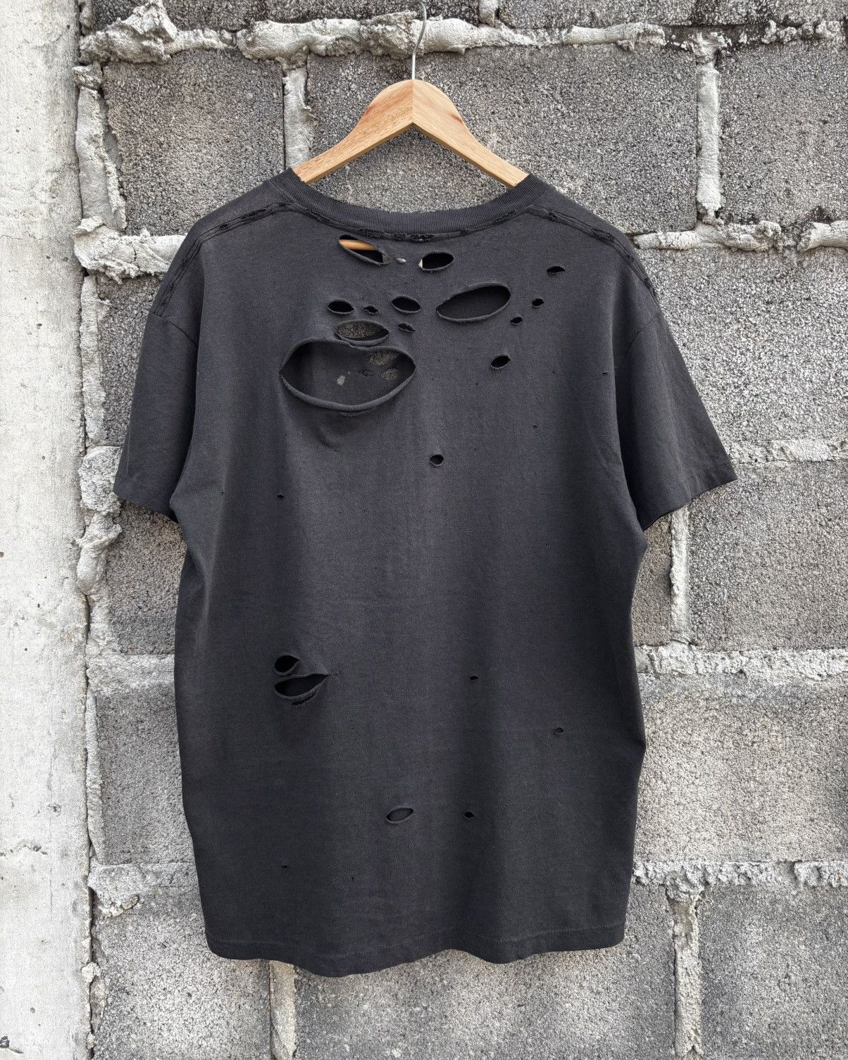 Vintage Thrashed Distressed Rhode Island Faded T-Shirt Grunge ERD Size US L / EU 52-54 / 3 - 3 Thumbnail