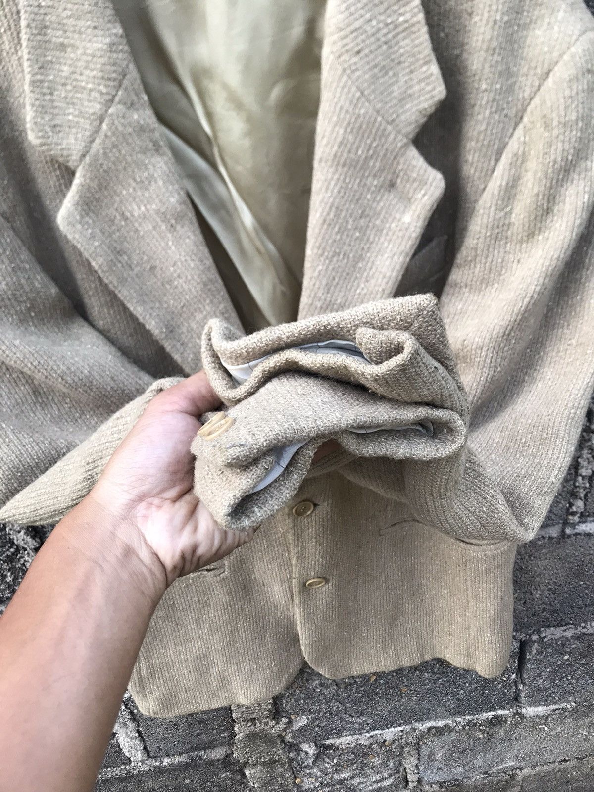 Vintage ⚡️Vintage Borgosesia Wool Button Coat Size US S / EU 44-46 / 1 - 6 Thumbnail