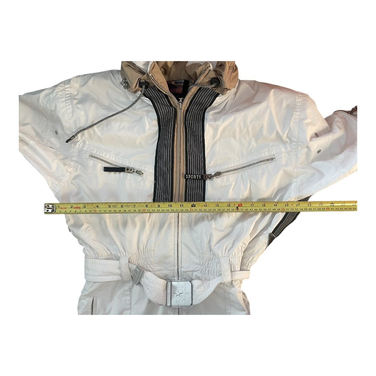 Bogner Vintage Bogner Ski Suit Womens One Piece Snowsuit White Size XL / US 12-14 / IT 48-50 - 13 Thumbnail