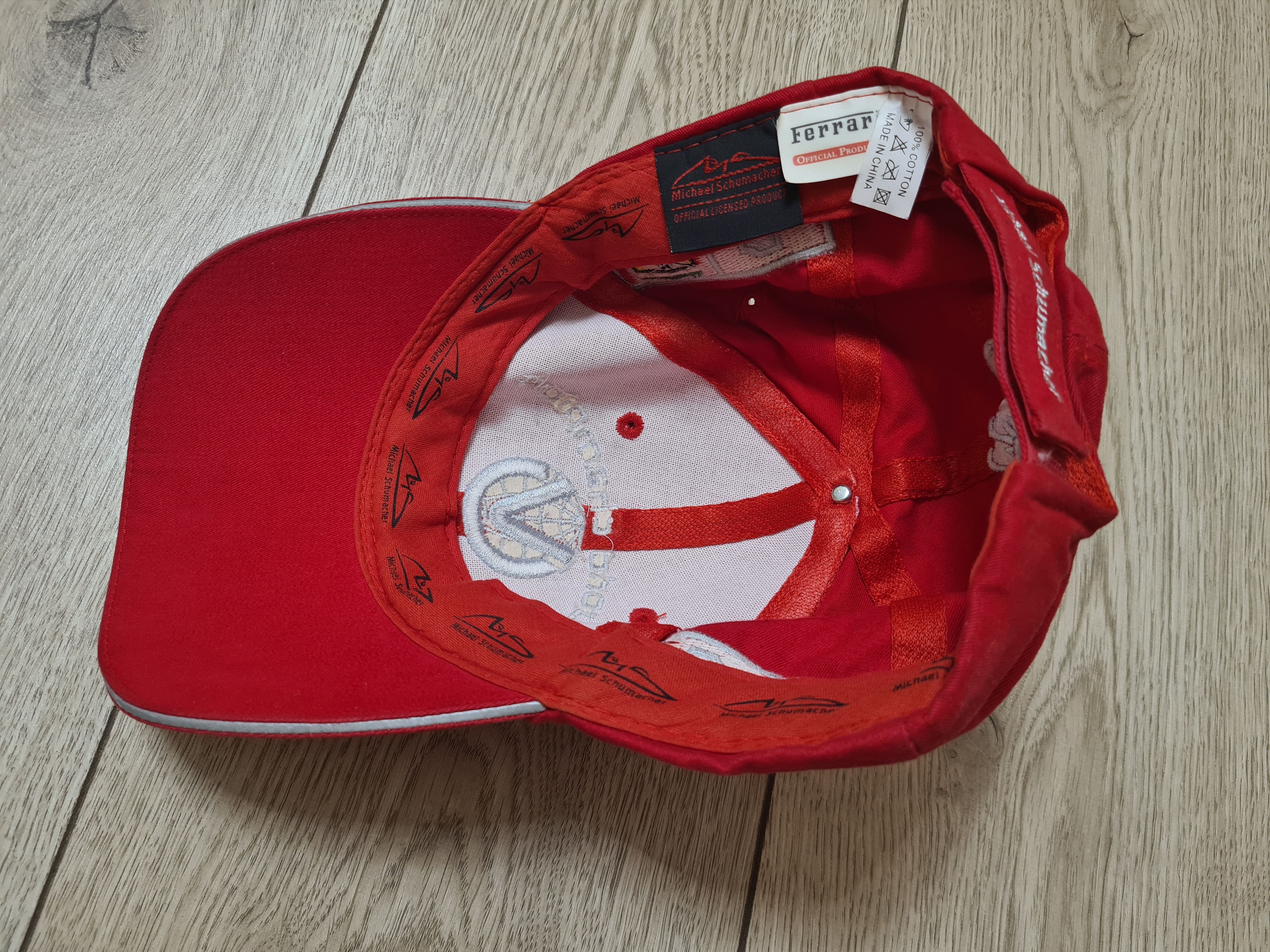 Ferrari × Formula 1 FERRARI CAP VINTAGE MICHAEL SCHUMACHER CAP FORMULA 1 CAP Size ONE SIZE - 3 Thumbnail