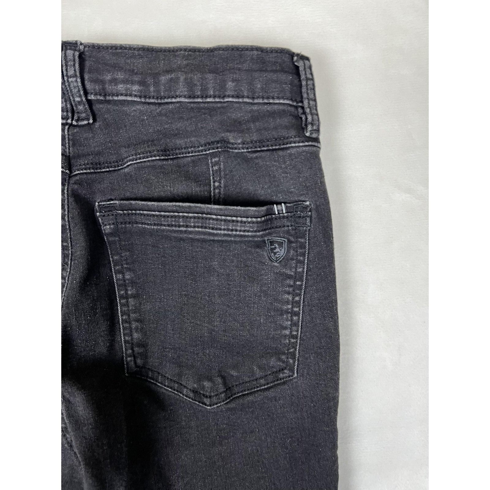 Kuhl Kuhl Jeans Womens 10 Black Dark Wash Slim Fit Skinny Stretch Size 30" / US 8 / IT 44 - 9 Thumbnail