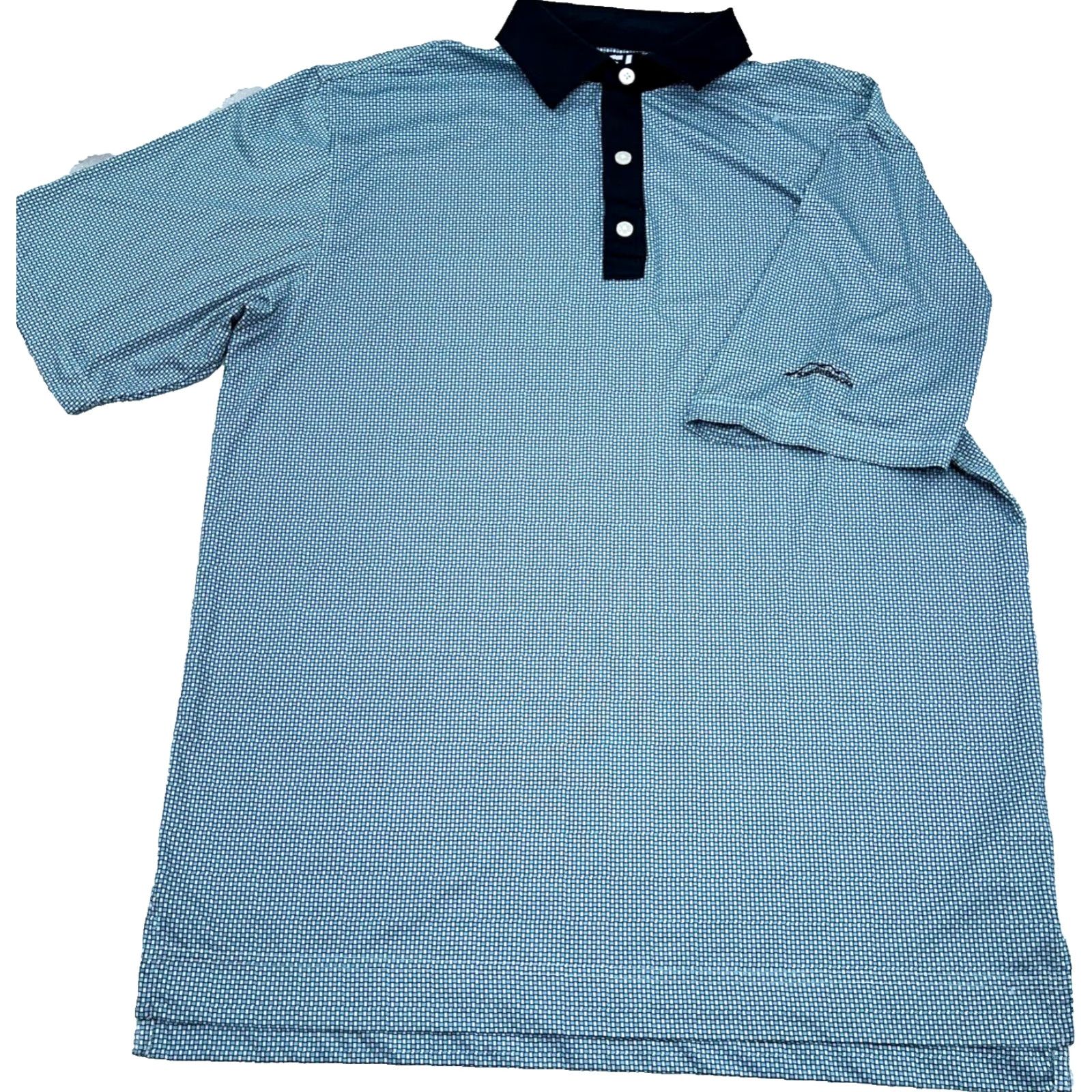 Footjoy FootJoy Polo Shirt Men M Blue Performance Golf Logo College Classic Size US M / EU 48-50 / 2 - 2 Thumbnail