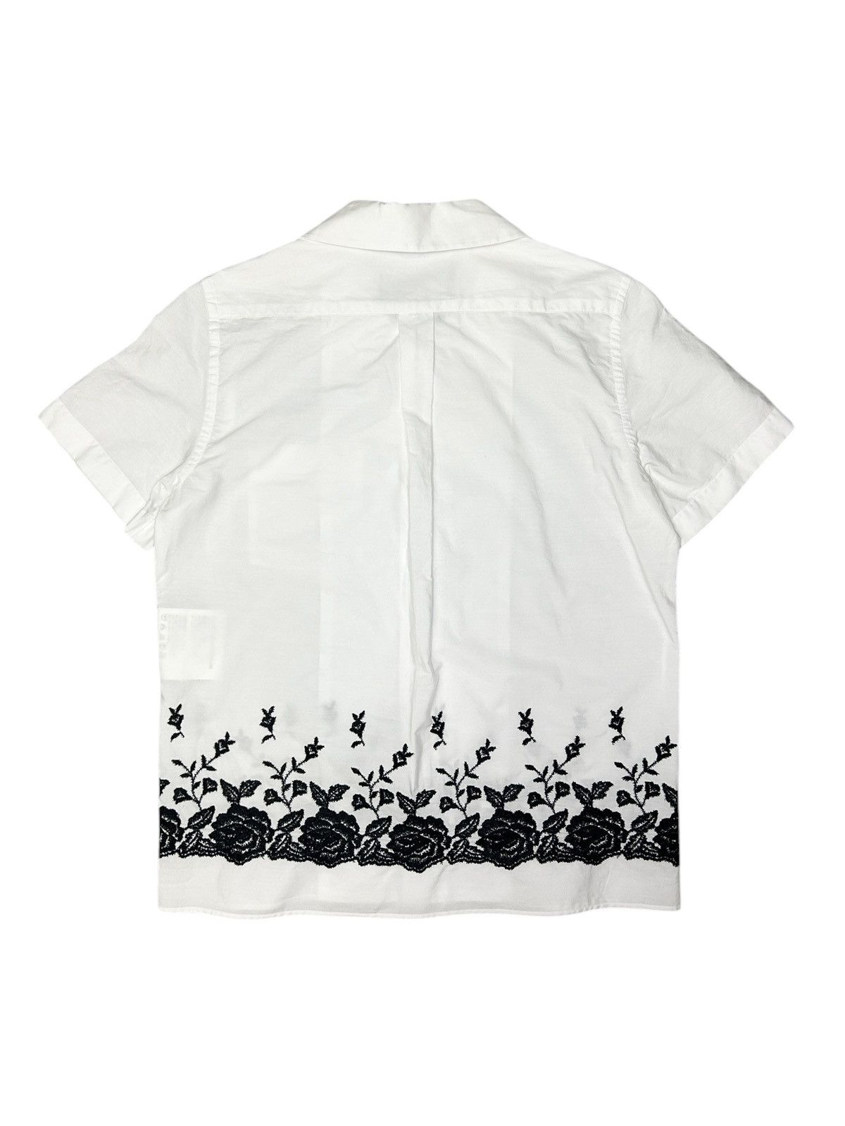 Comme des Garcons F/W 13 Tricot Floral Embroidered Shirt Size S / US 4 / IT 40 - 2 Thumbnail